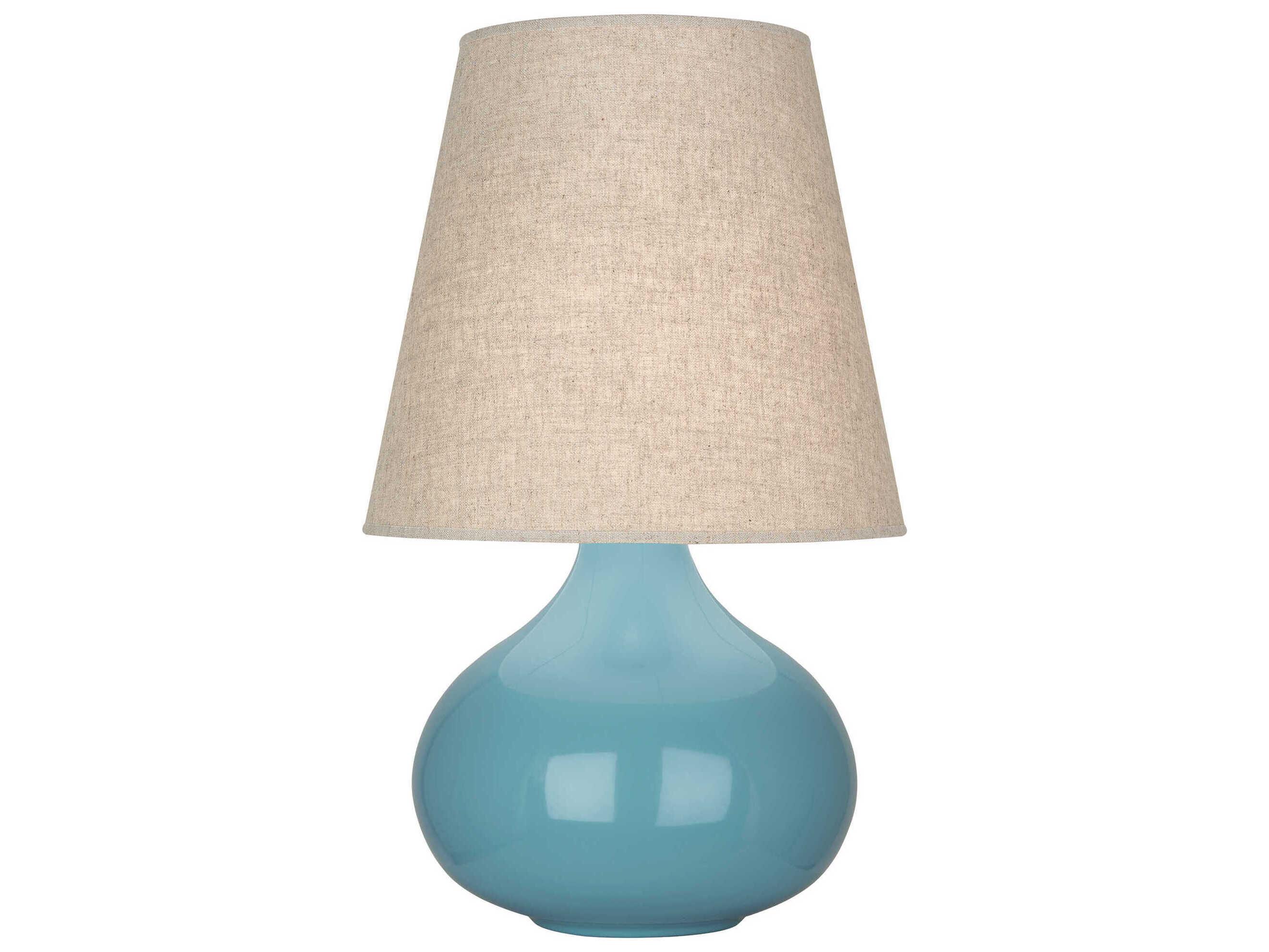 Robert Abbey June Blue Table Lamp