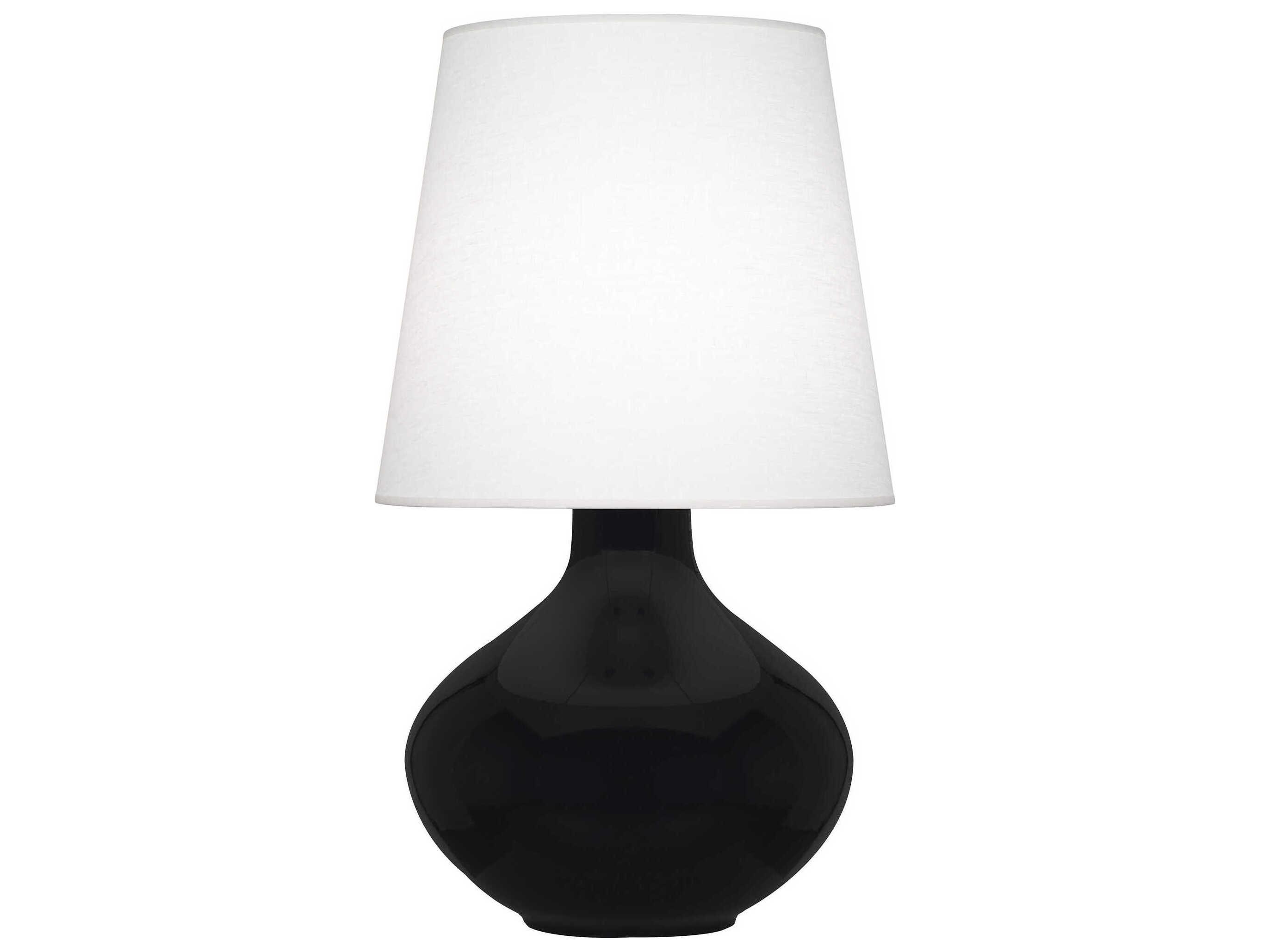 Robert Abbey June Black Buffet Lamp