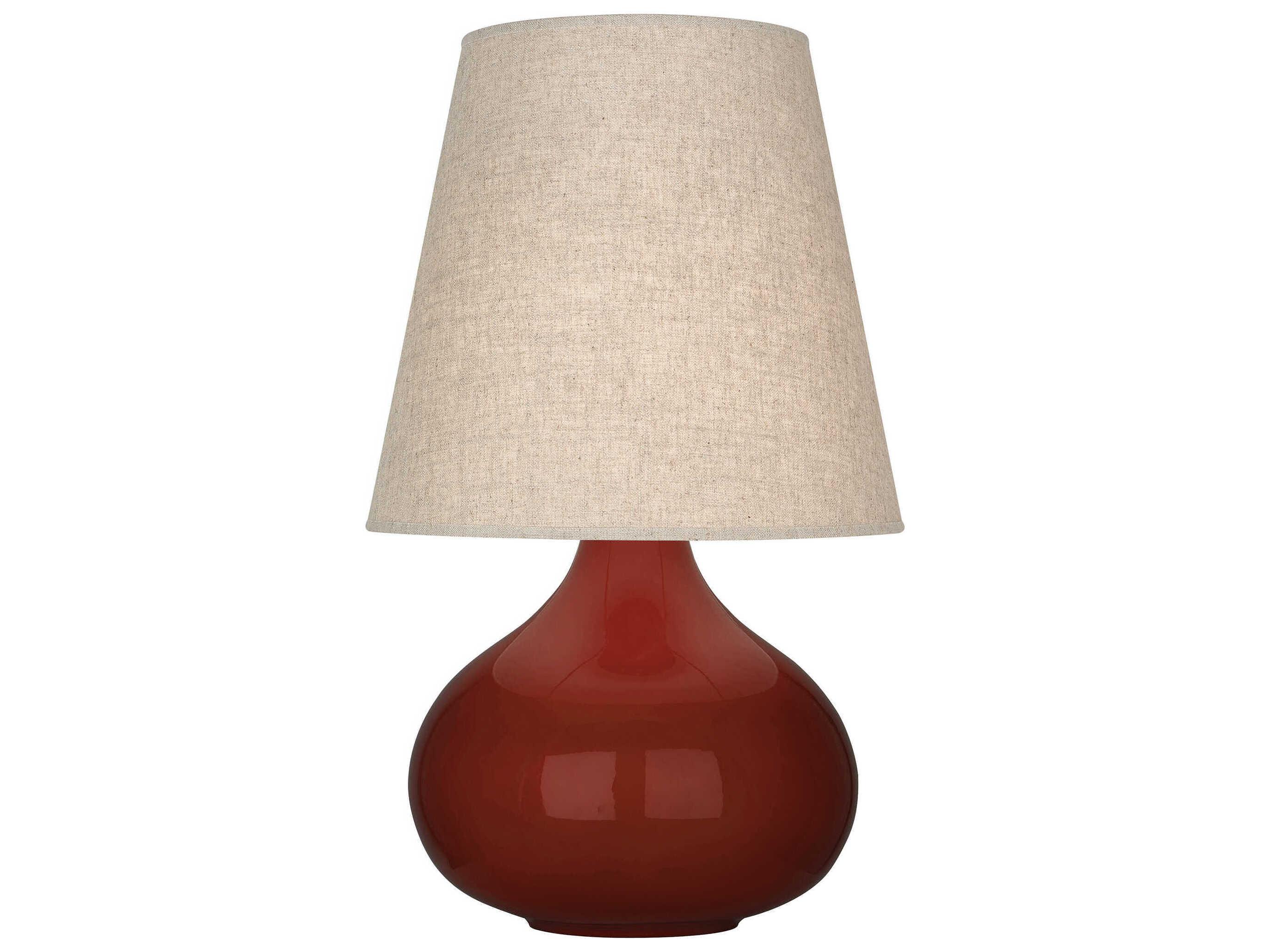 Robert Abbey June Red Buffet Lamp