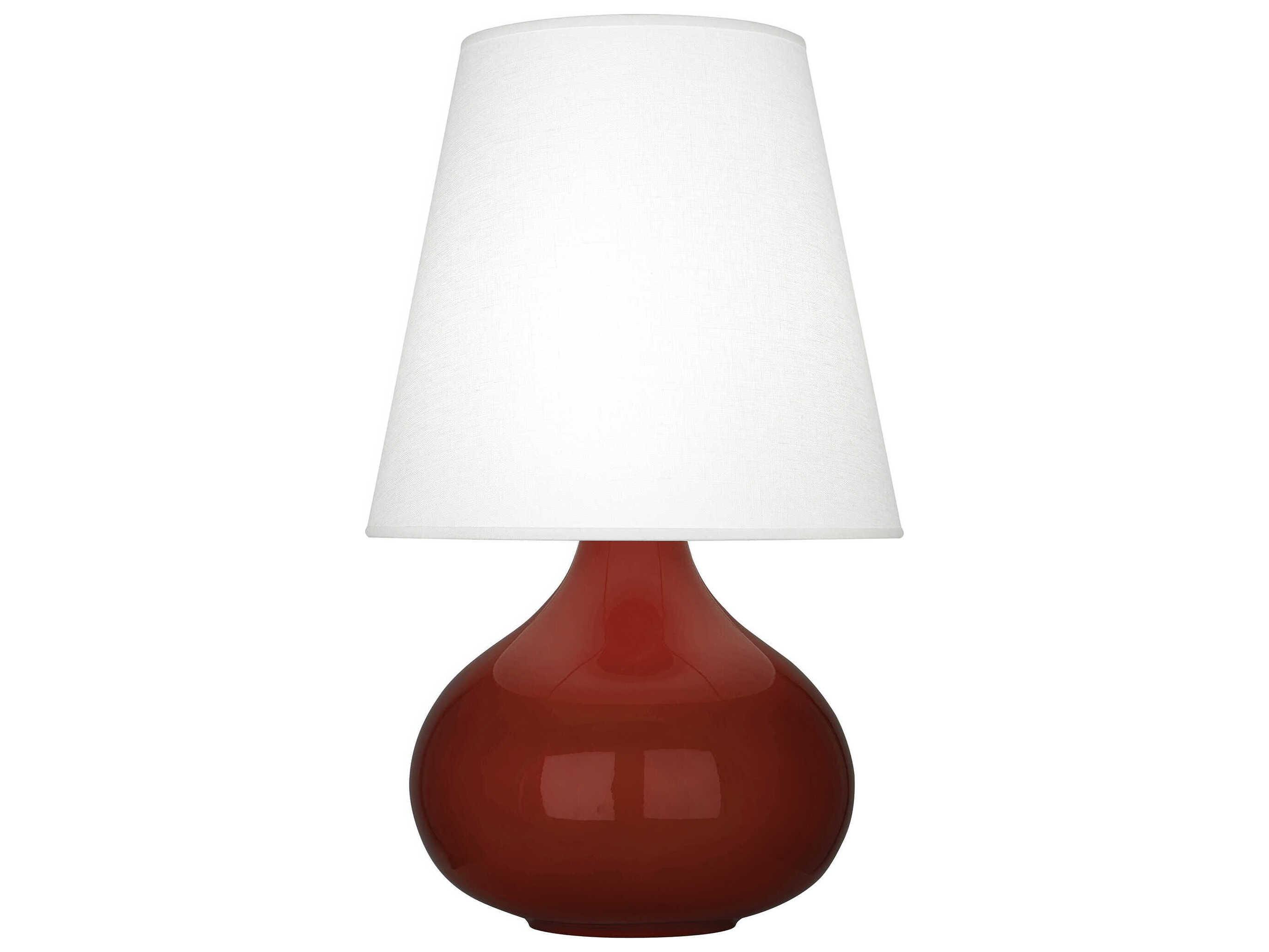 Robert Abbey June Red Buffet Lamp