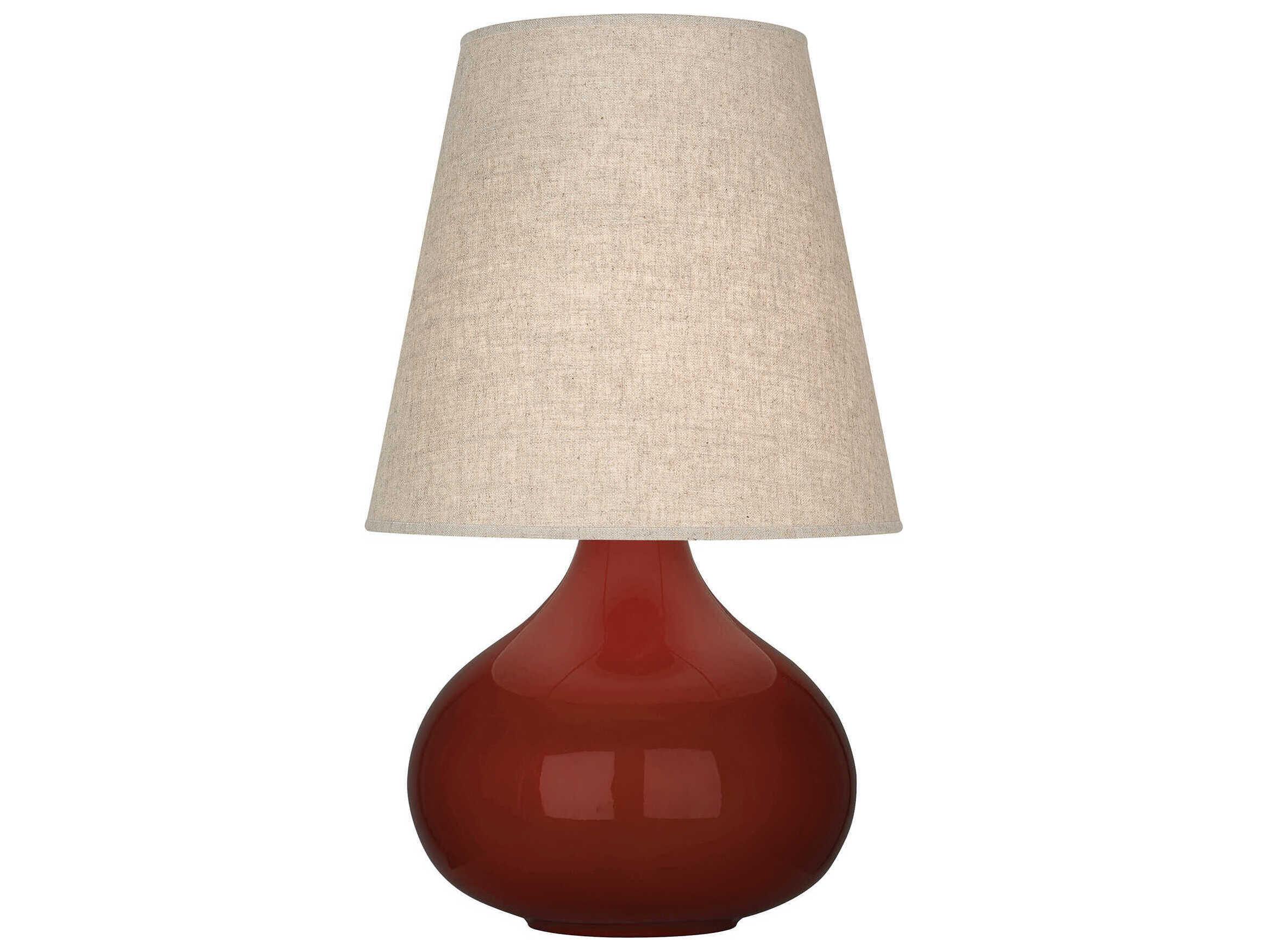 Robert Abbey June Red Table Lamp