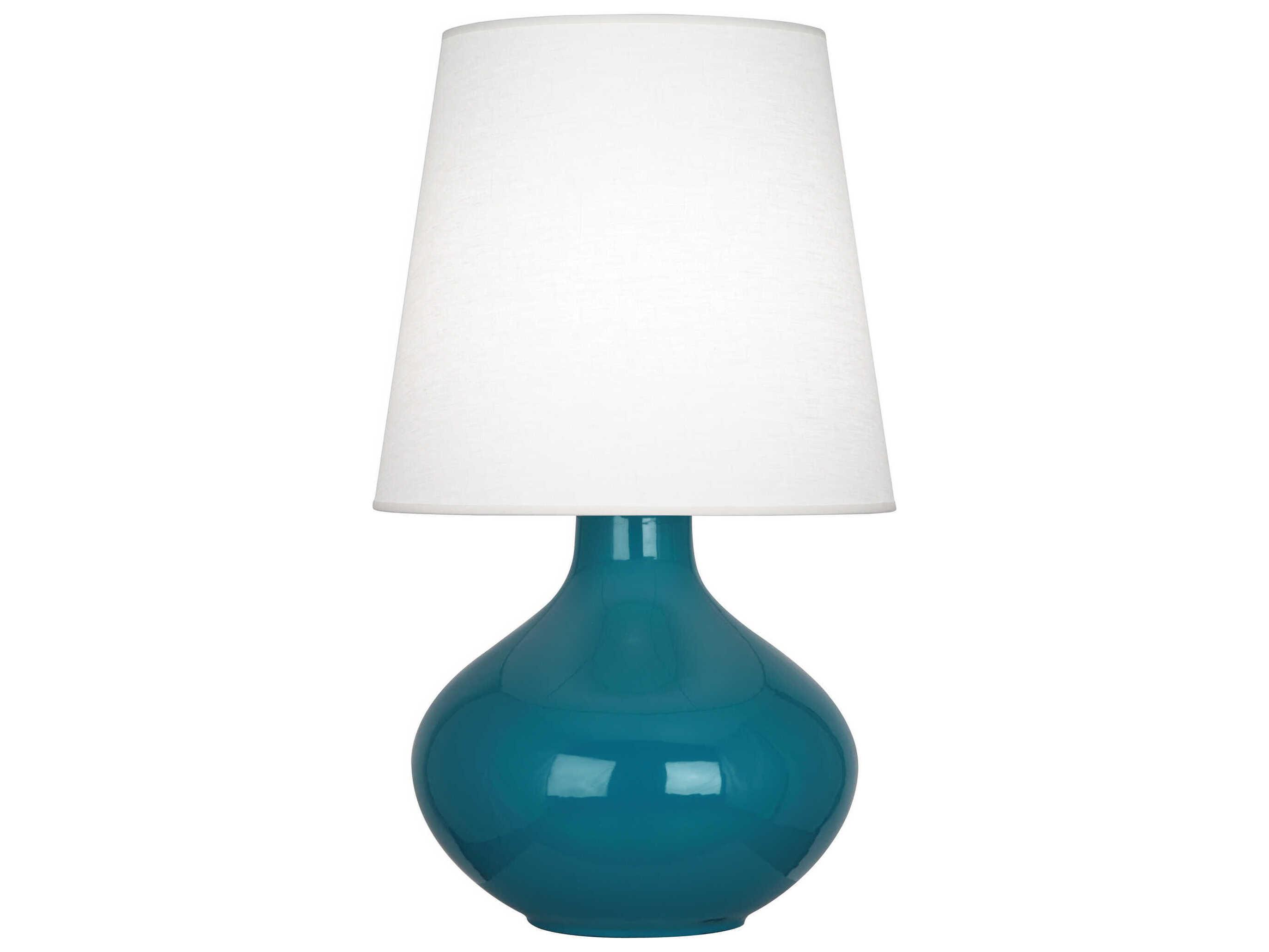Robert Abbey June Blue Buffet Lamp