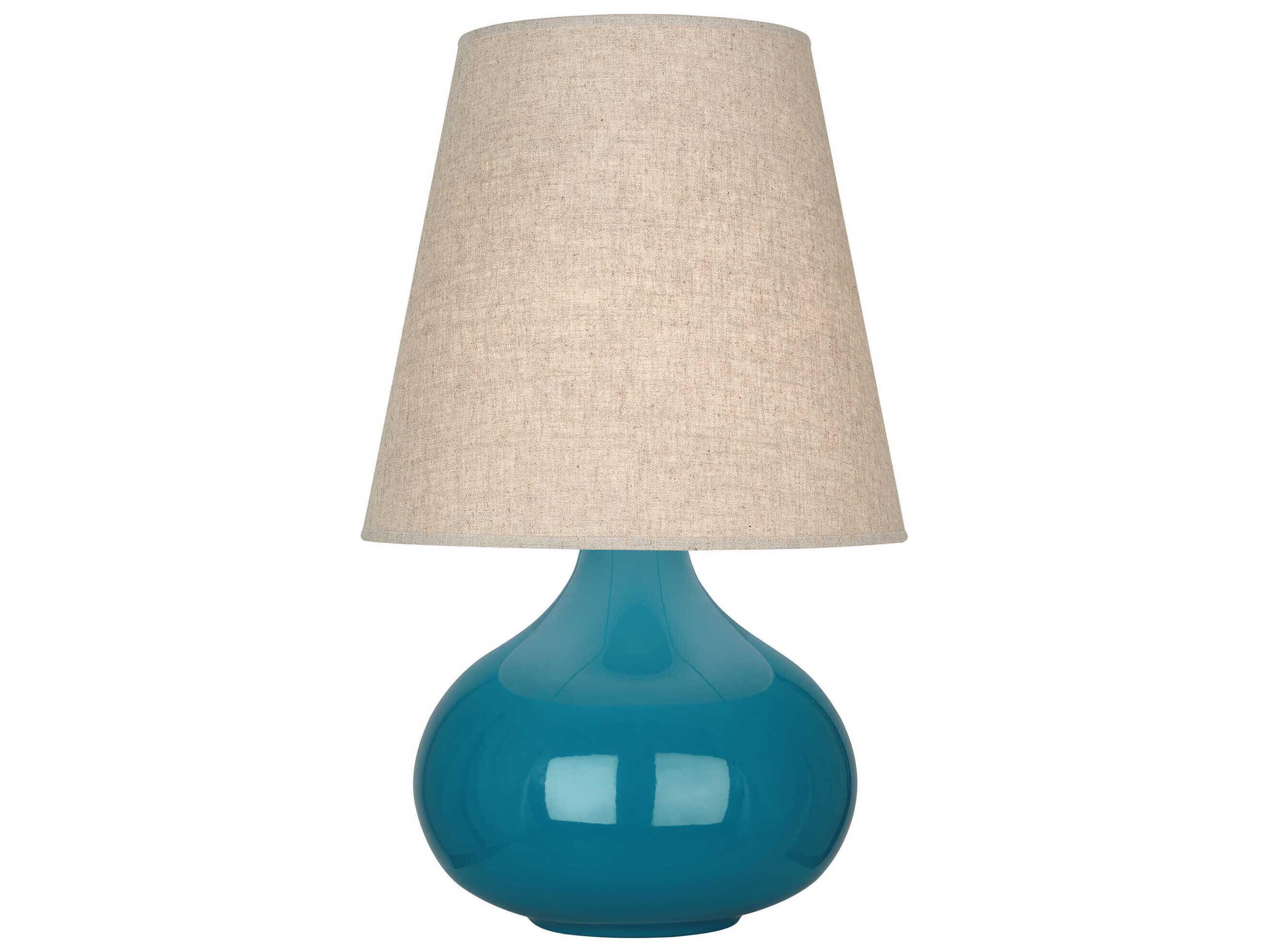 Robert Abbey June Blue Table Lamp