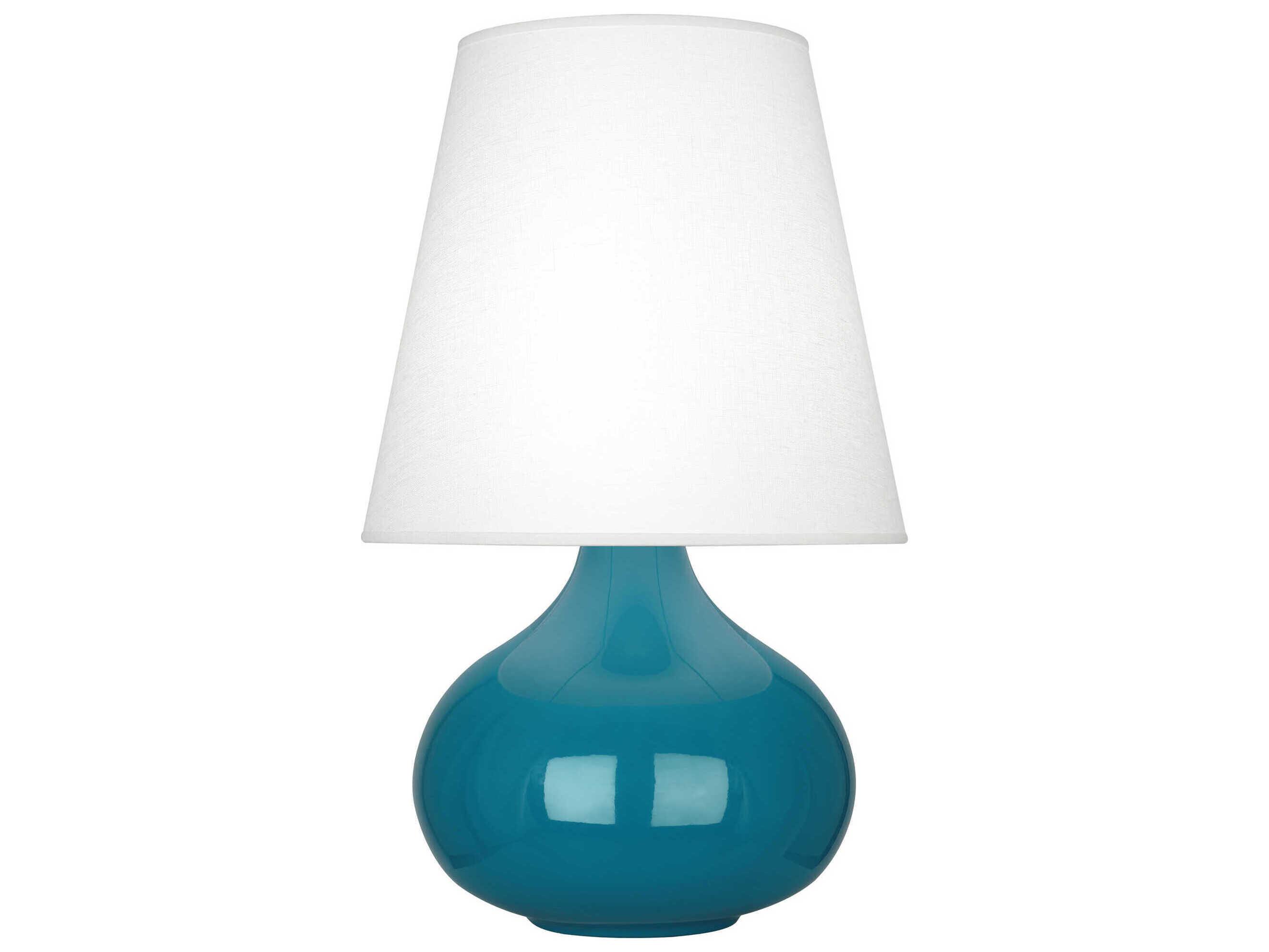 Robert Abbey June Blue Table Lamp