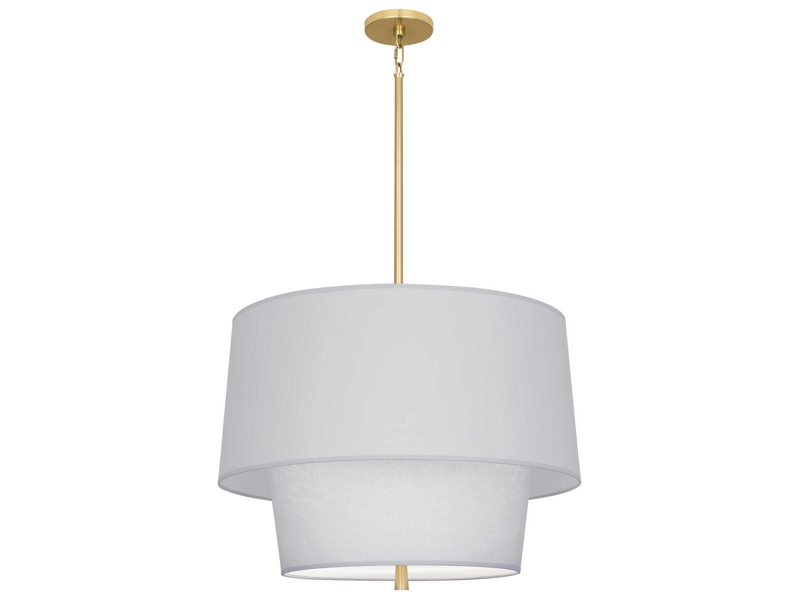 Robert Abbey Decker 3-Light Pearl Gray Pendant