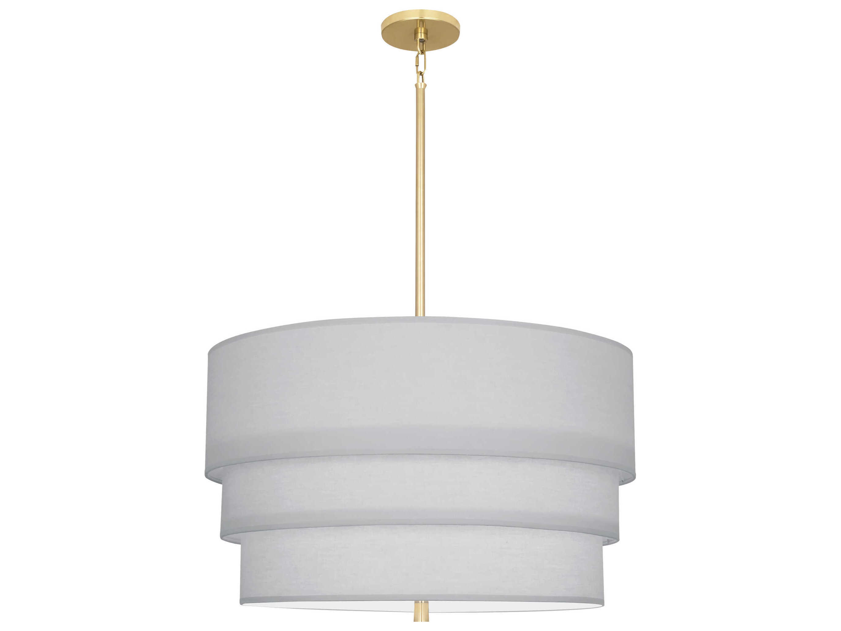 Robert Abbey Decker 3-Light Pearl Gray Pendant