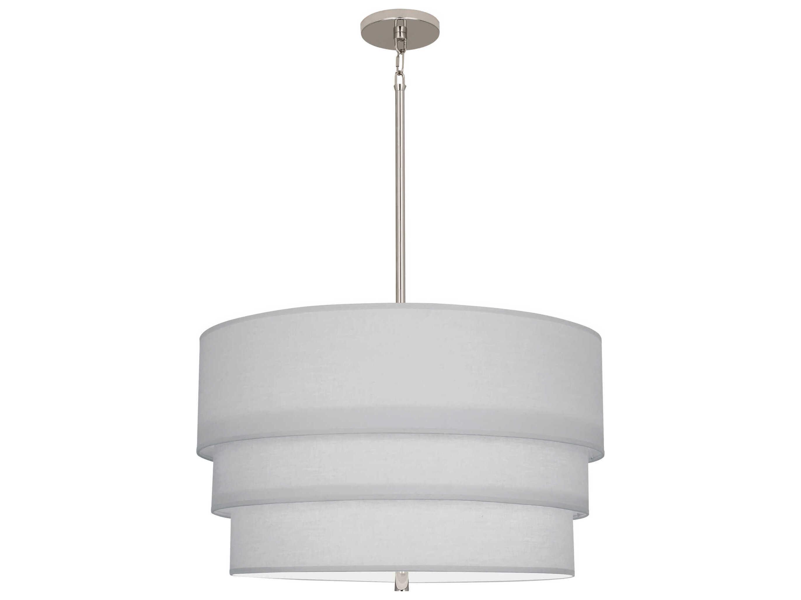 Robert Abbey Decker 3-Light Pearl Gray Pendant