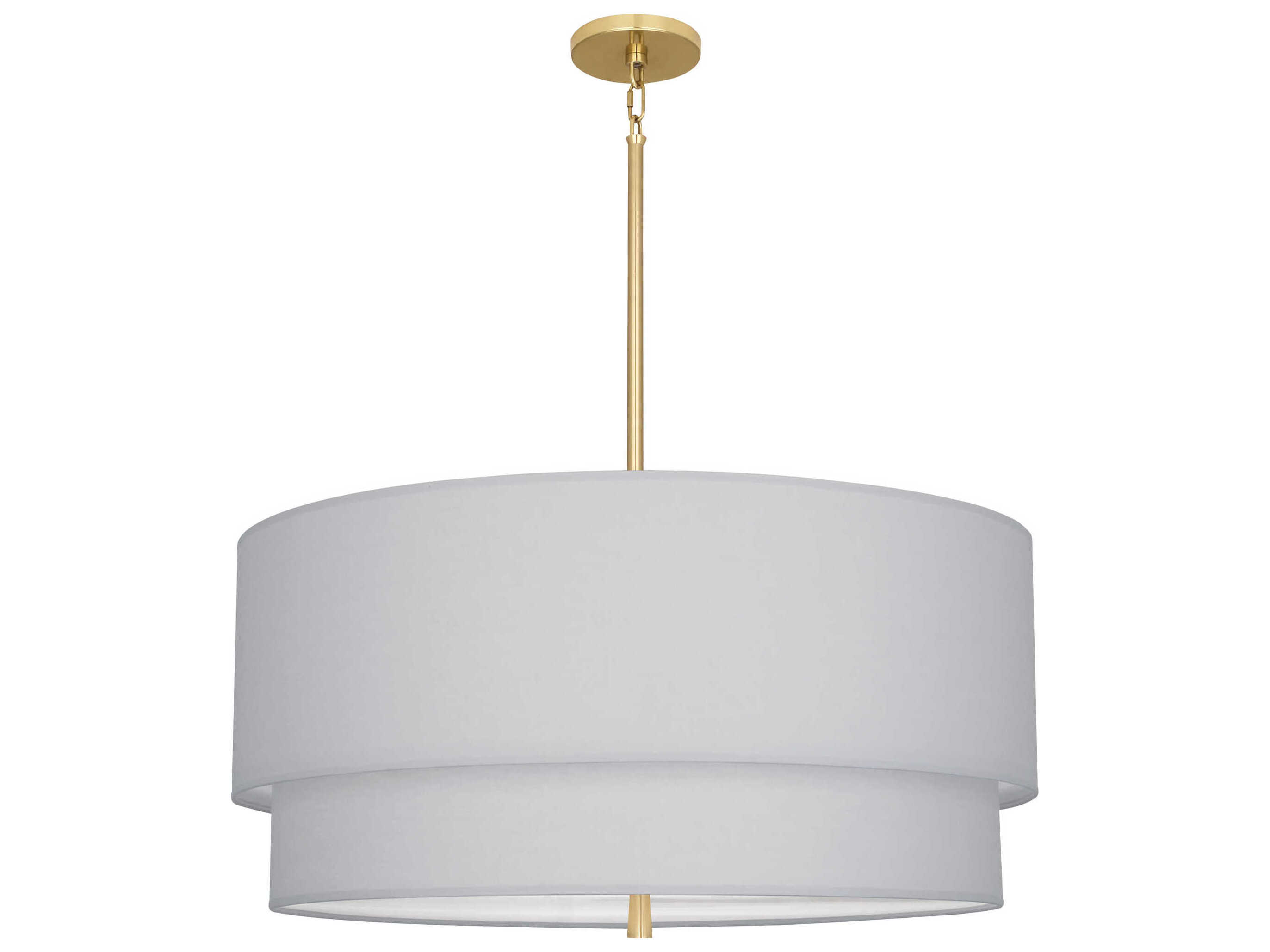 Robert Abbey Decker 3-Light Pearl Gray Pendant