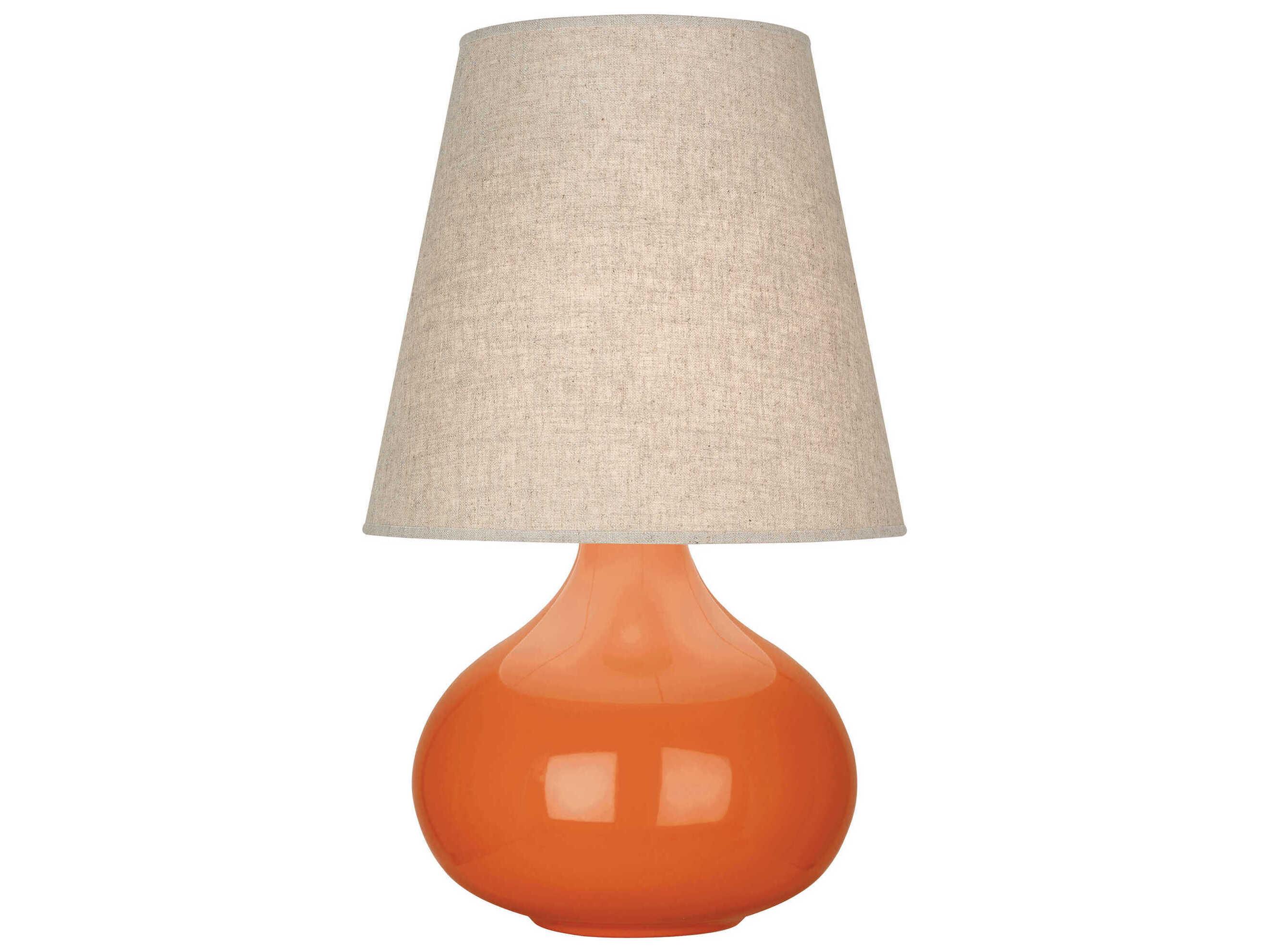 Robert Abbey June Orange Table Lamp