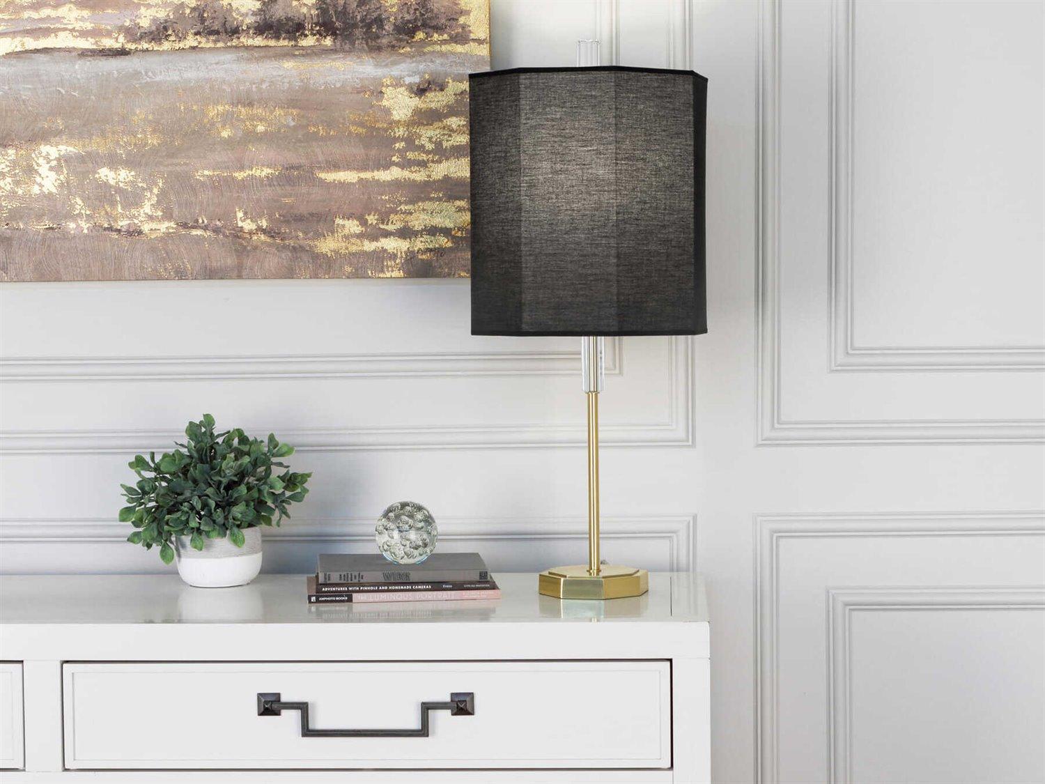 Robert Abbey Kate Black Buffet Lamp