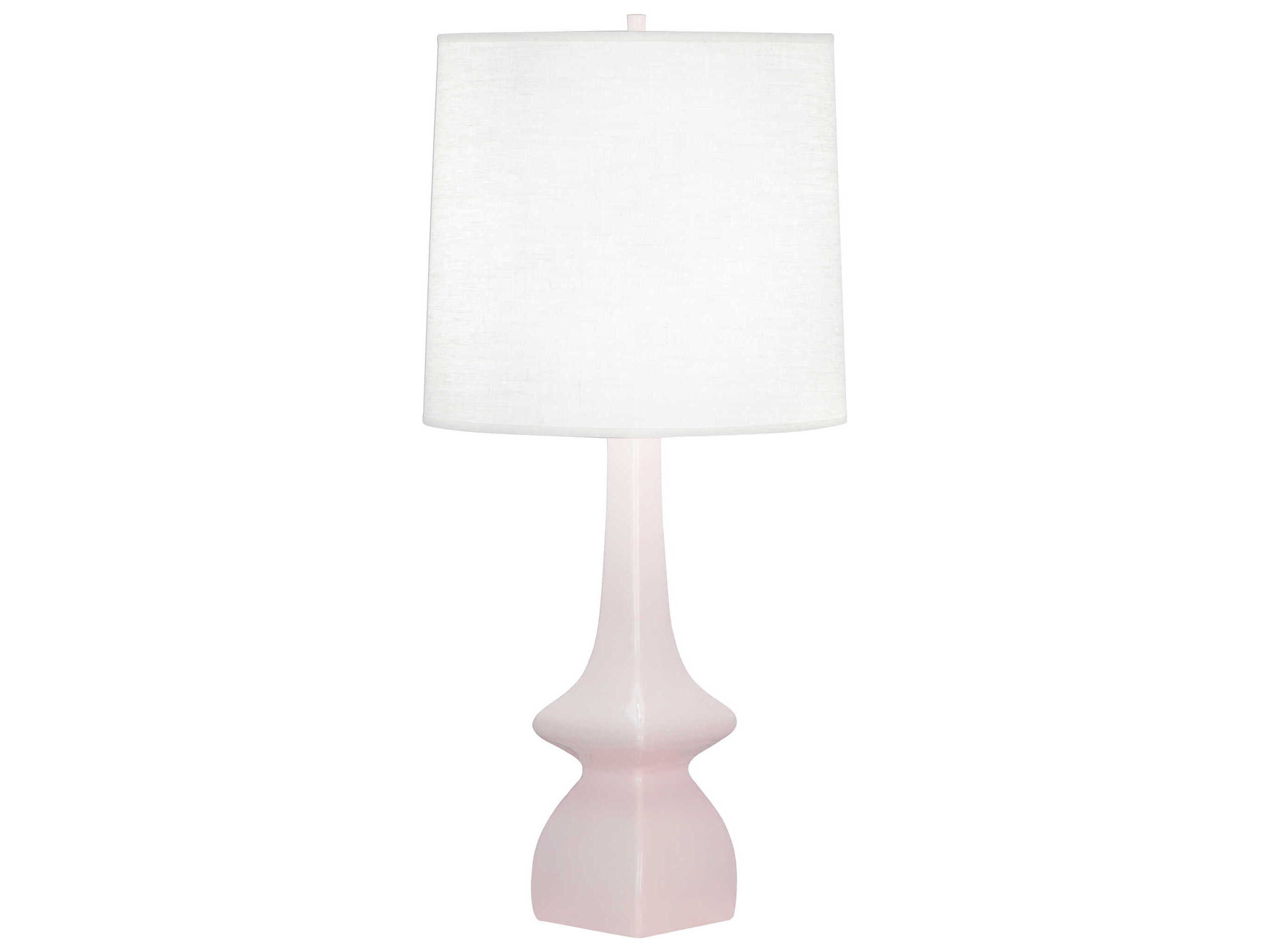 Robert Abbey Jasmine Rose Water Glazed Pink Buffet Lamp