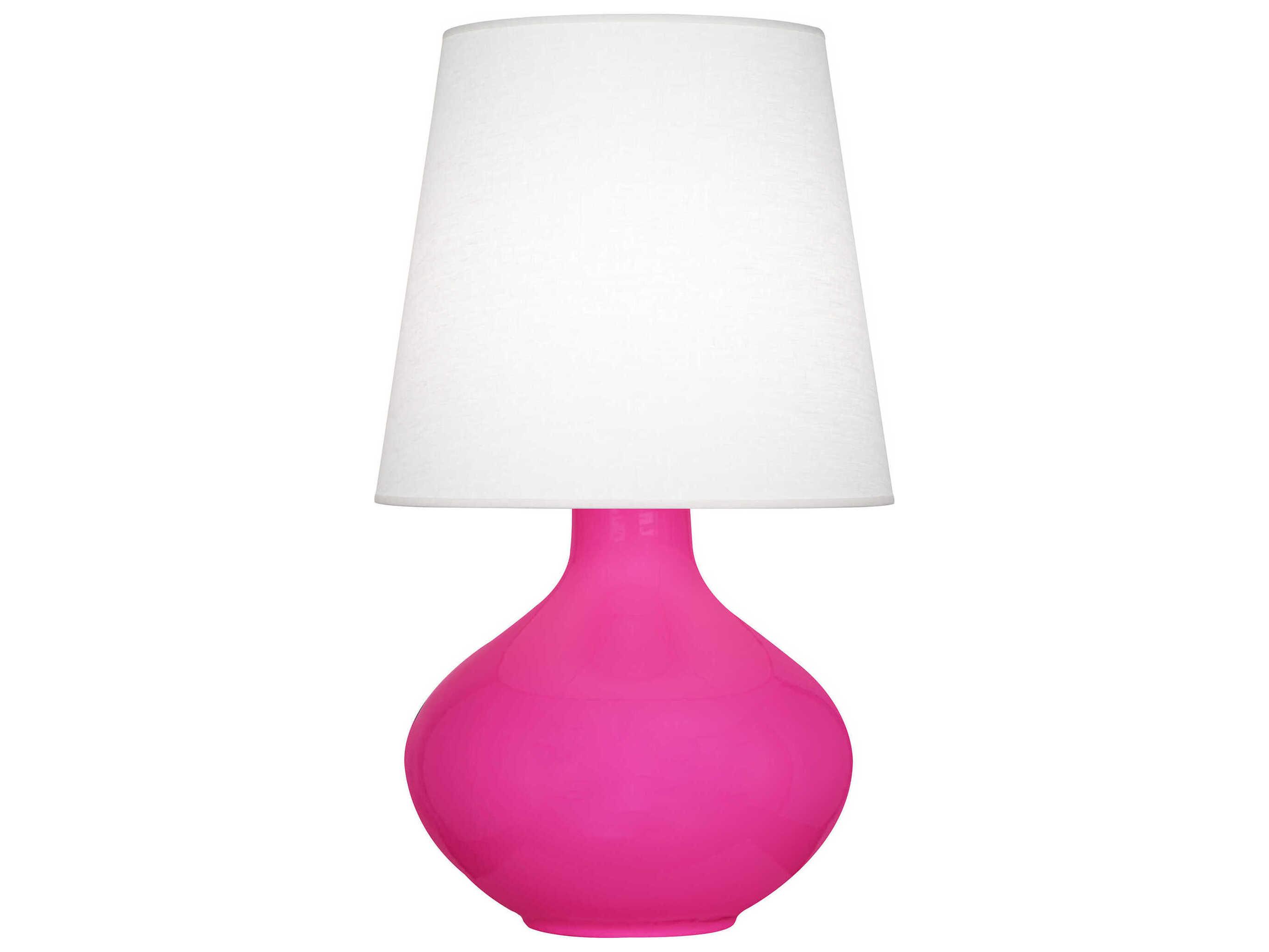 Robert Abbey June Pink Buffet Lamp