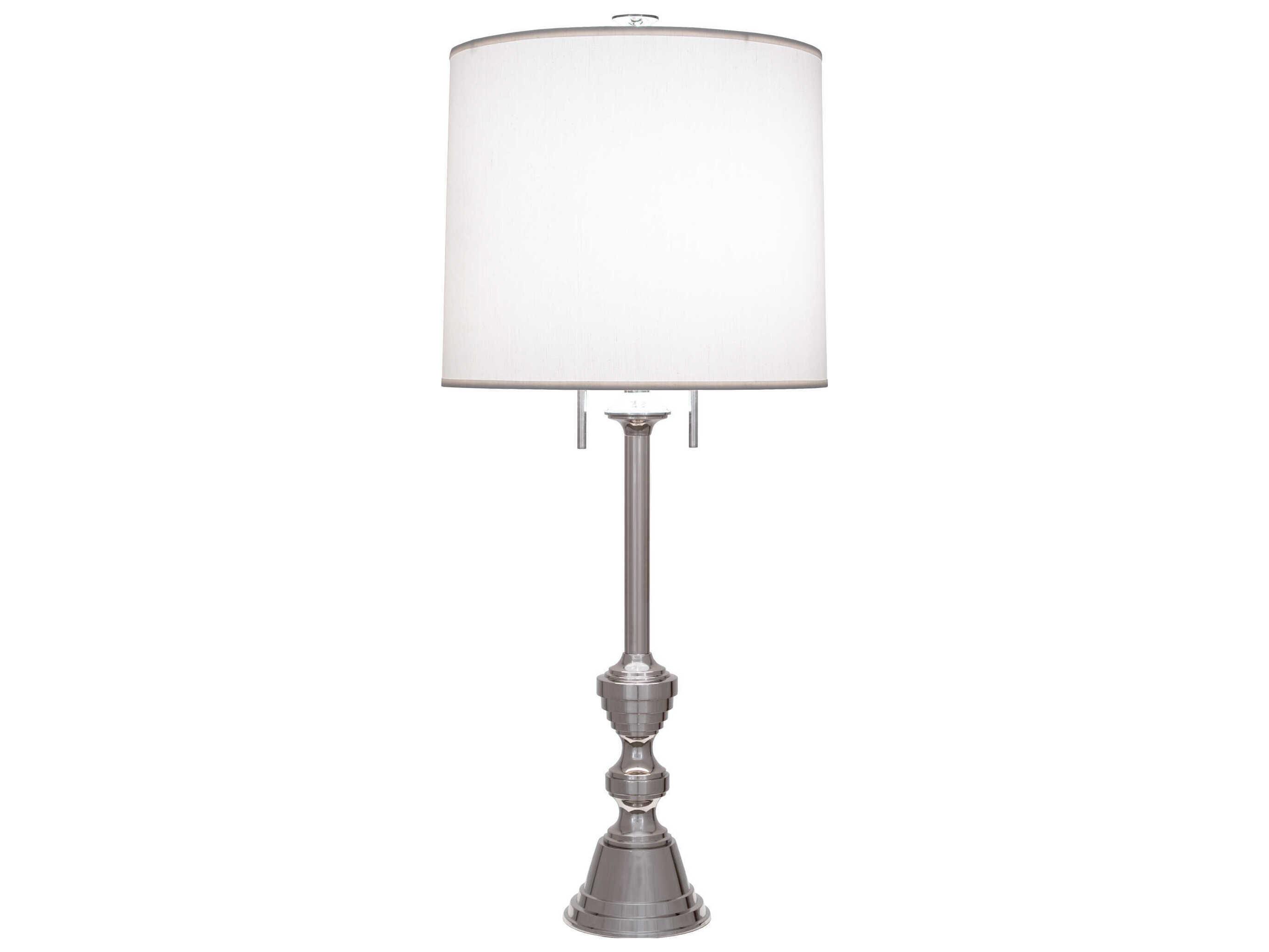 Robert Abbey Arthur Polished Nickel Buffet Lamp