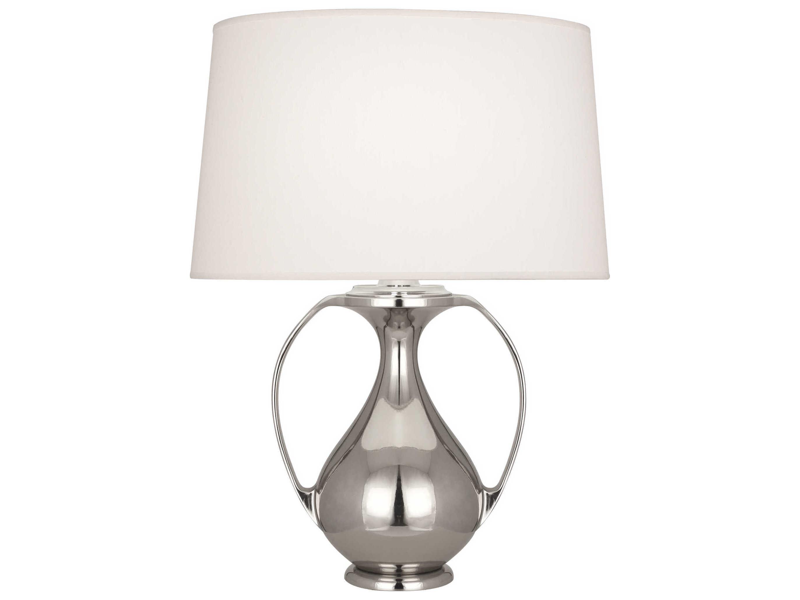 Robert Abbey Belvedere Polished Nickel Buffet Lamp