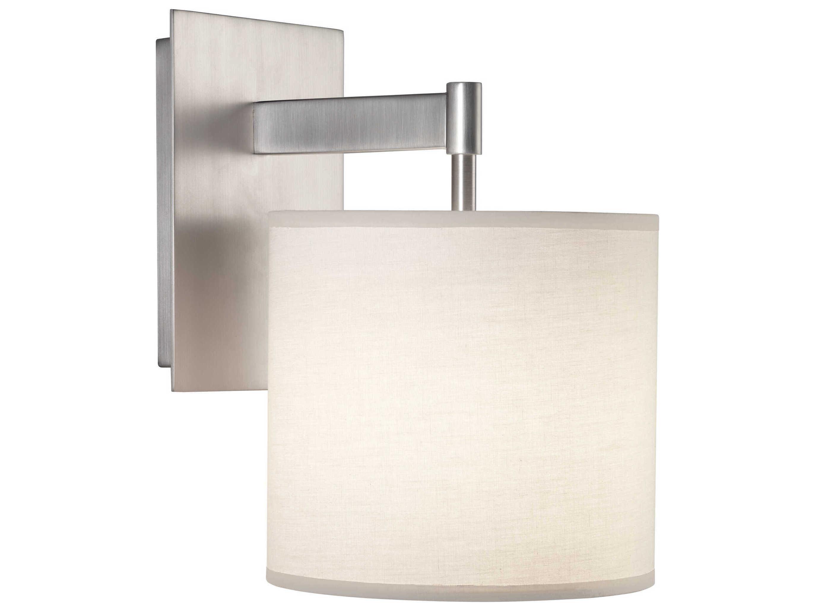 Robert Abbey Echo 1-Light Stainless Steel Wall Sconce