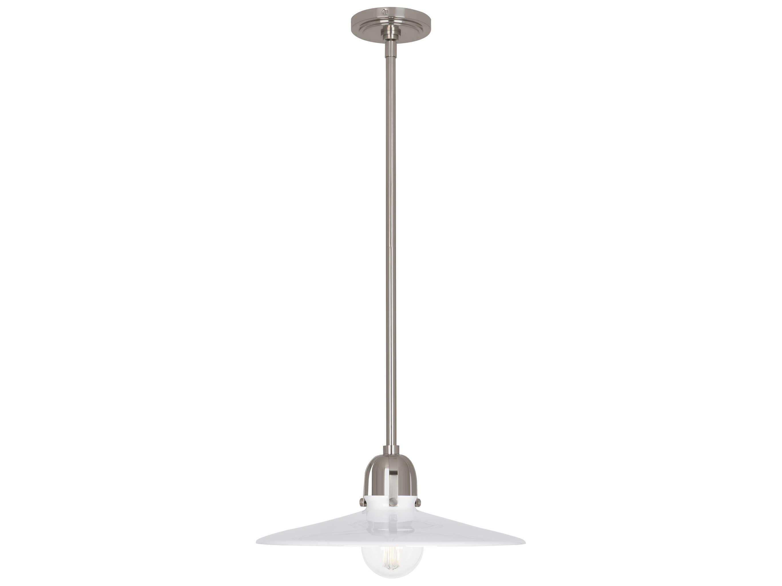 Robert Abbey Rico Espinet Arial 1-Light Antique Silver Pendant