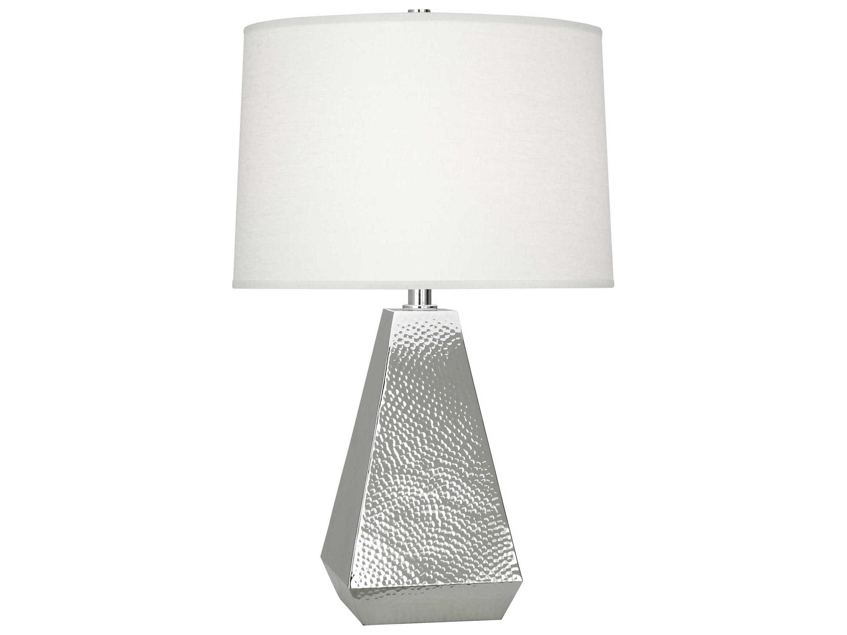 Robert Abbey Dal Polished Nickel Buffet Lamp