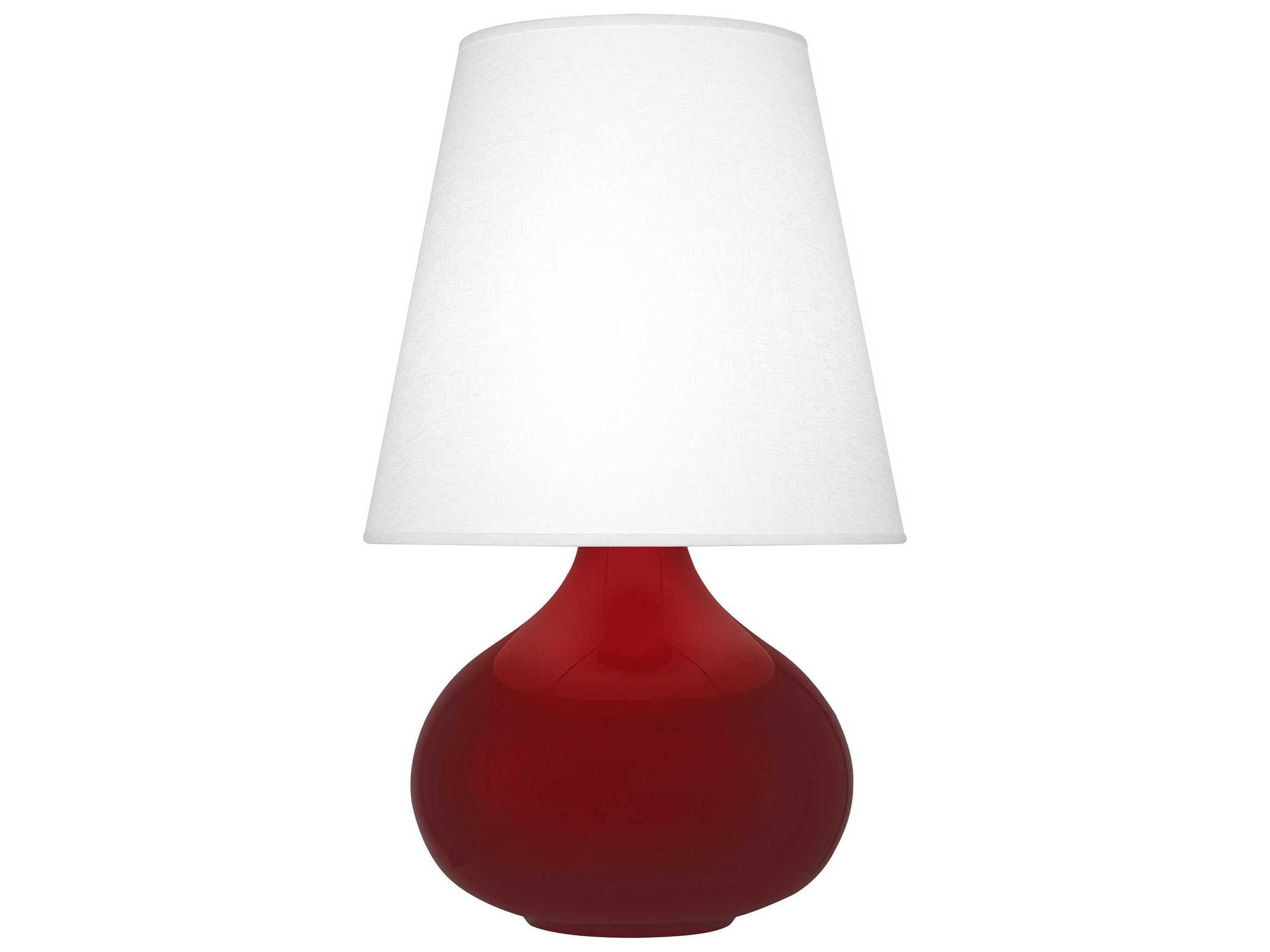 Robert Abbey June Red Table Lamp
