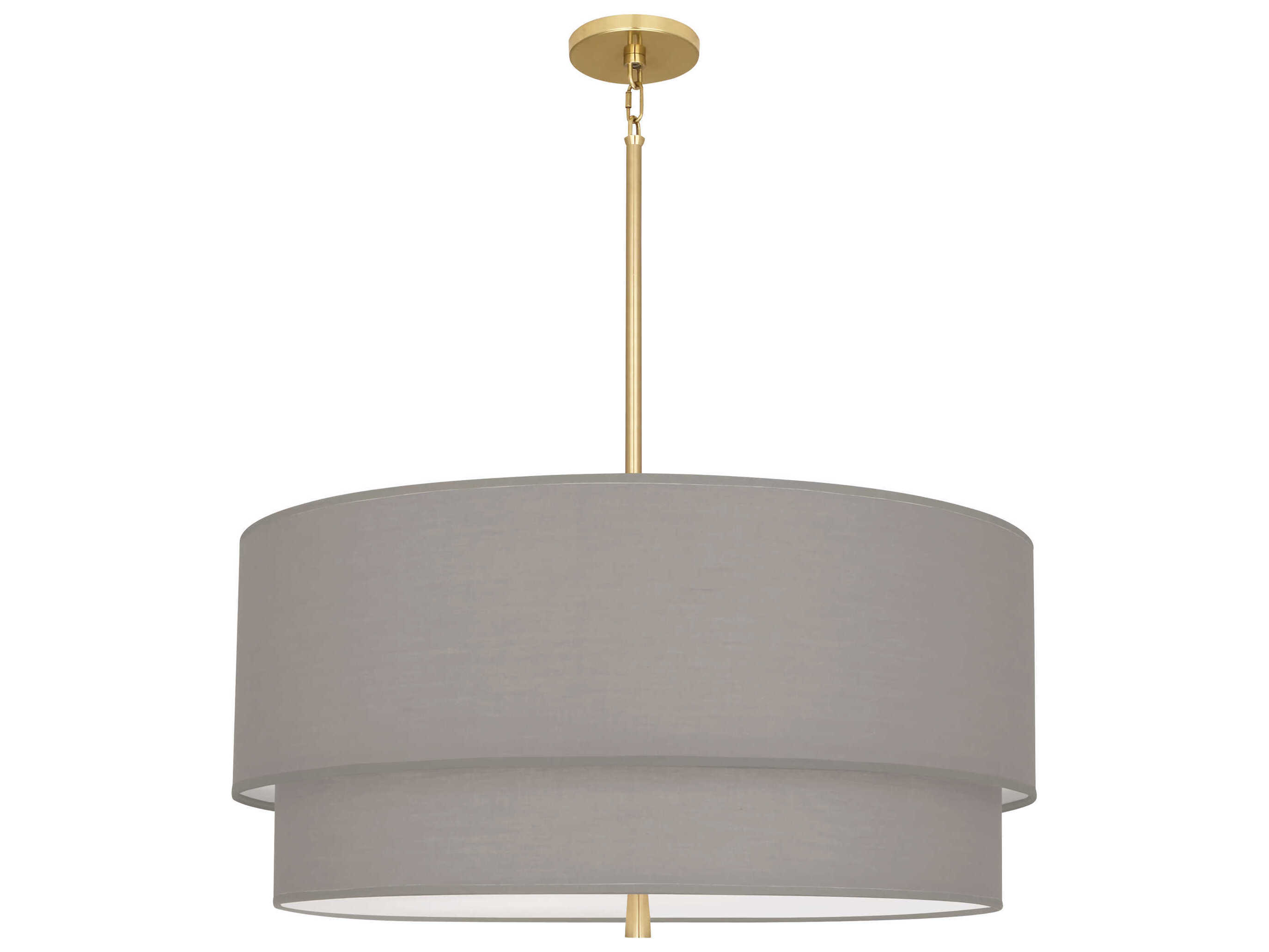 Robert Abbey Decker 3-Light Smoke Gray Pendant