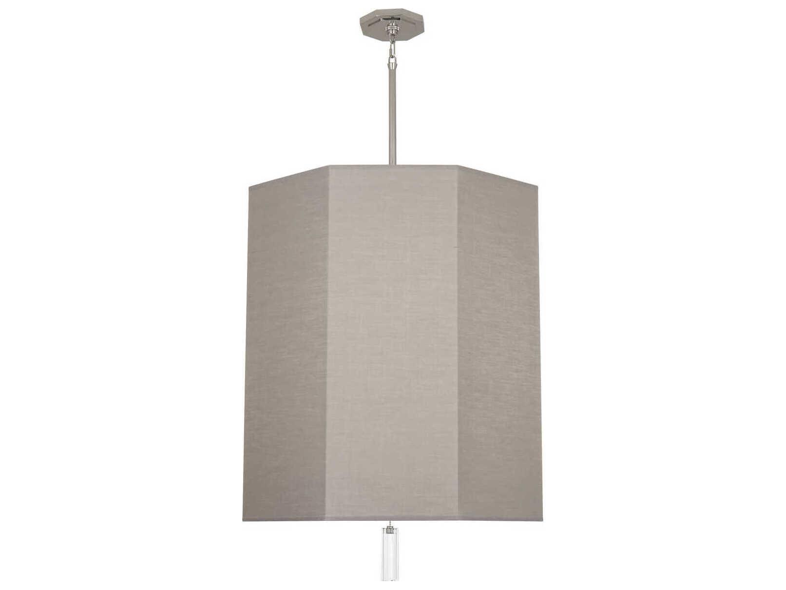 Robert Abbey Kate 6-Light Smoke Gray Pendant