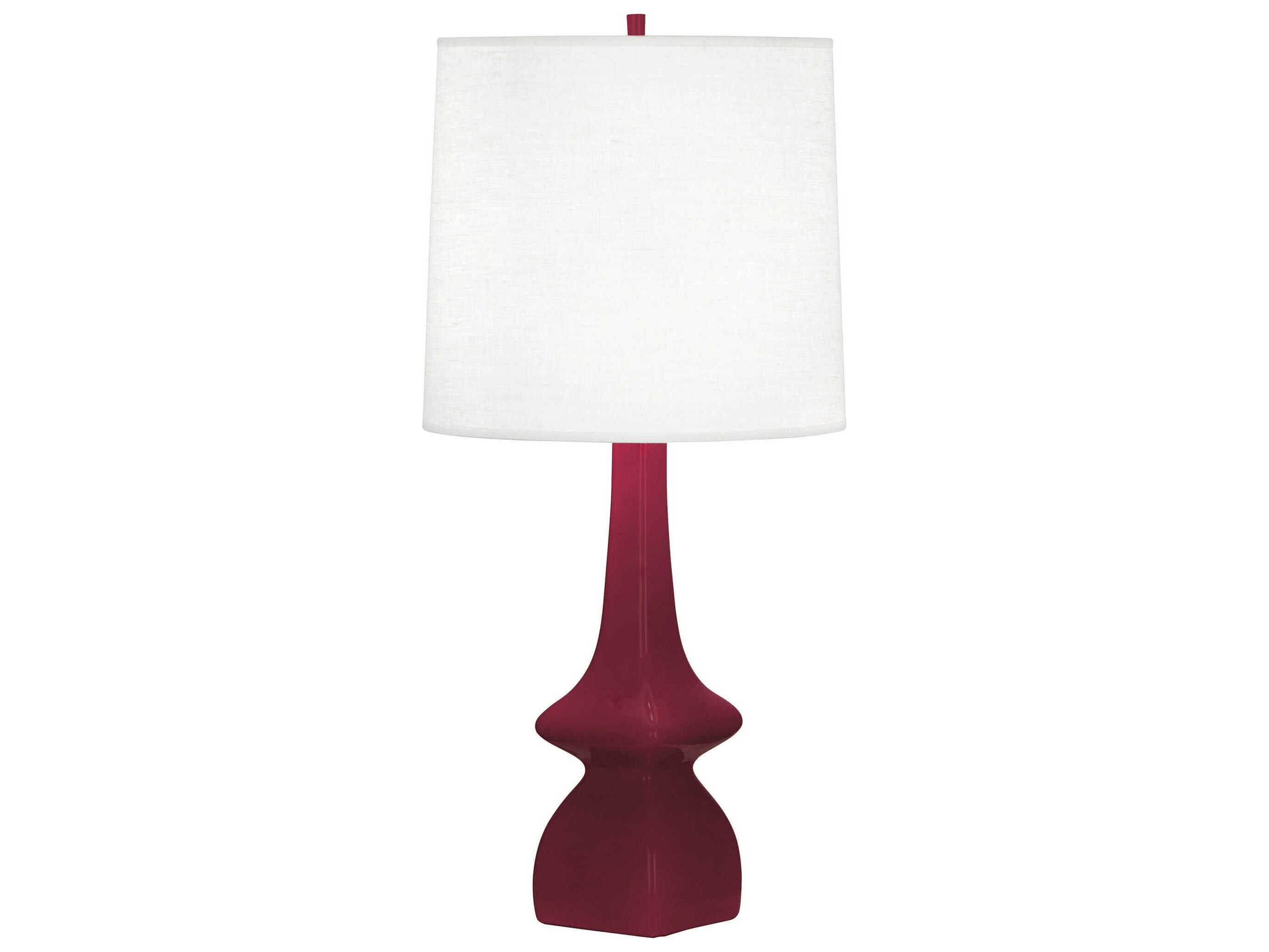 Robert Abbey Jasmine Sugar Plum Glazed Purple Buffet Lamp
