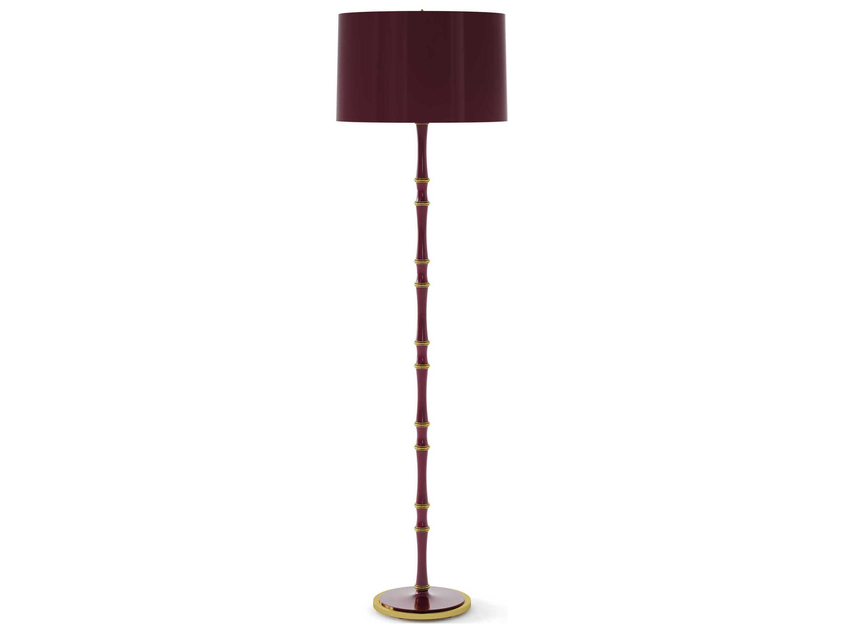 Robert Abbey Kane Sugar Plum Purple Floor Lamp
