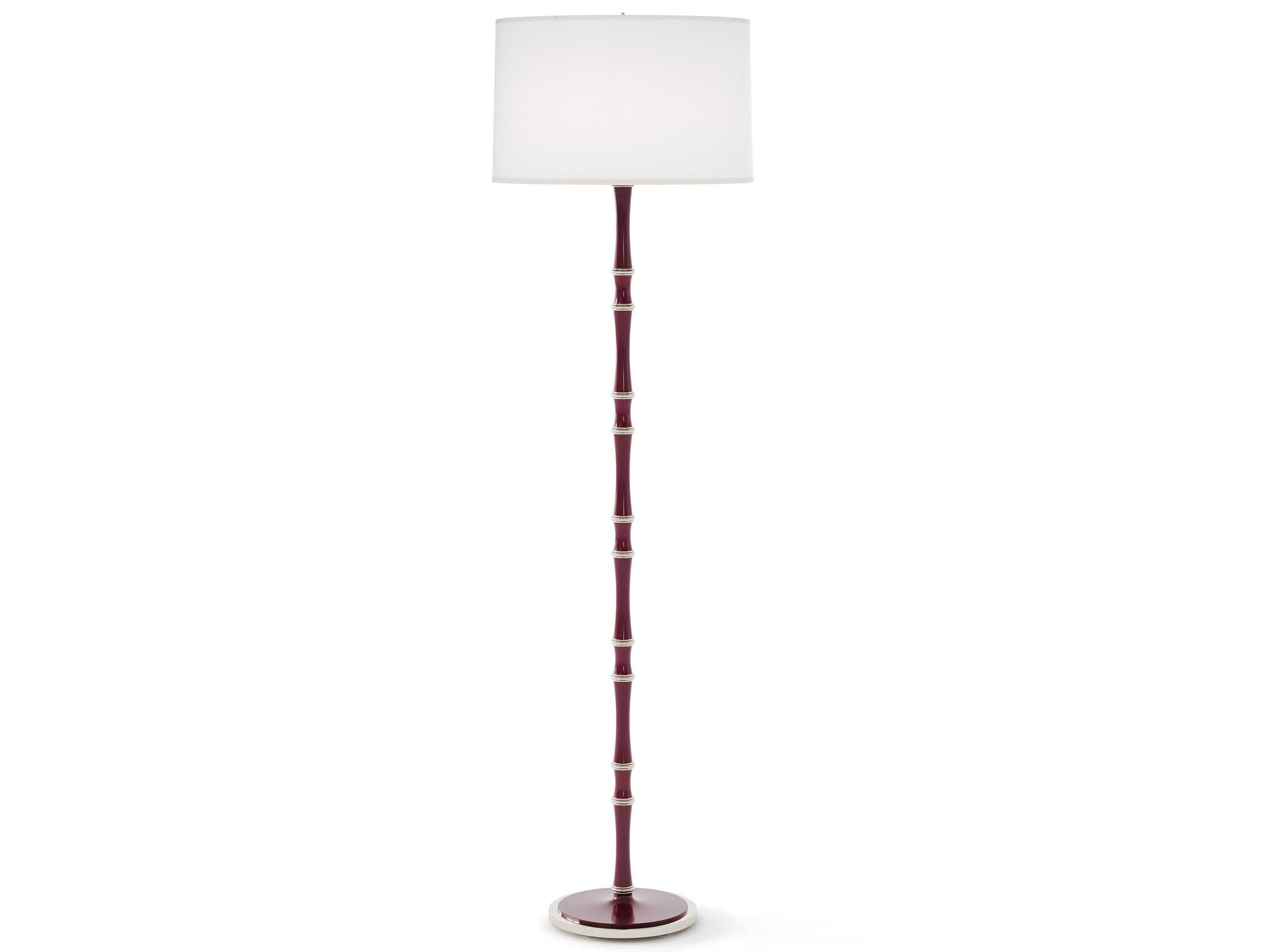 Robert Abbey Kane Sugar Plum Purple Floor Lamp