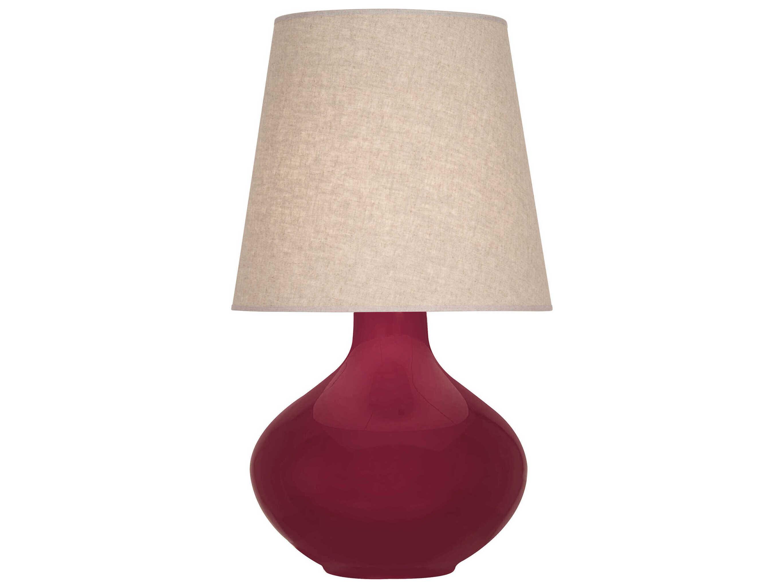 Robert Abbey June Red Buffet Lamp
