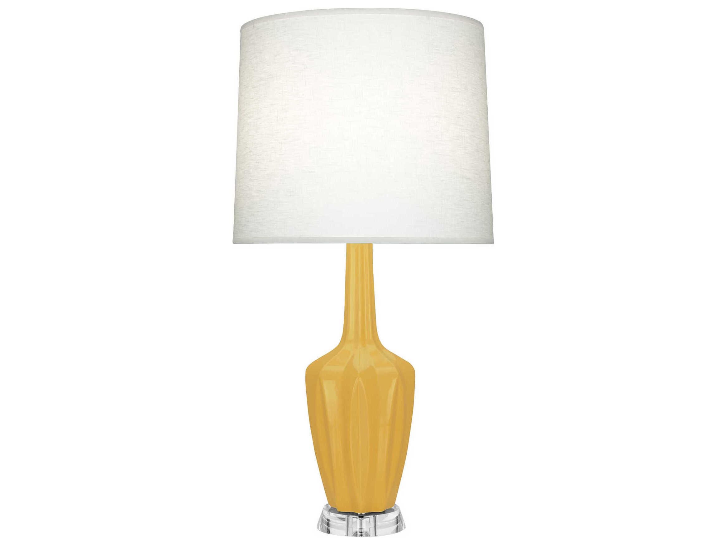 Robert Abbey Emma Sunset Glazed Yellow Buffet Lamp