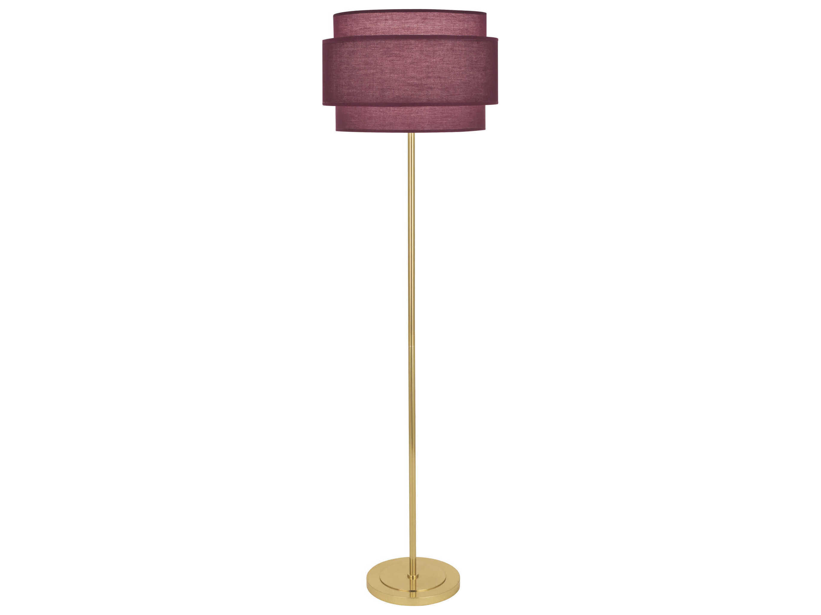 Robert Abbey Decker Purple Floor Lamp
