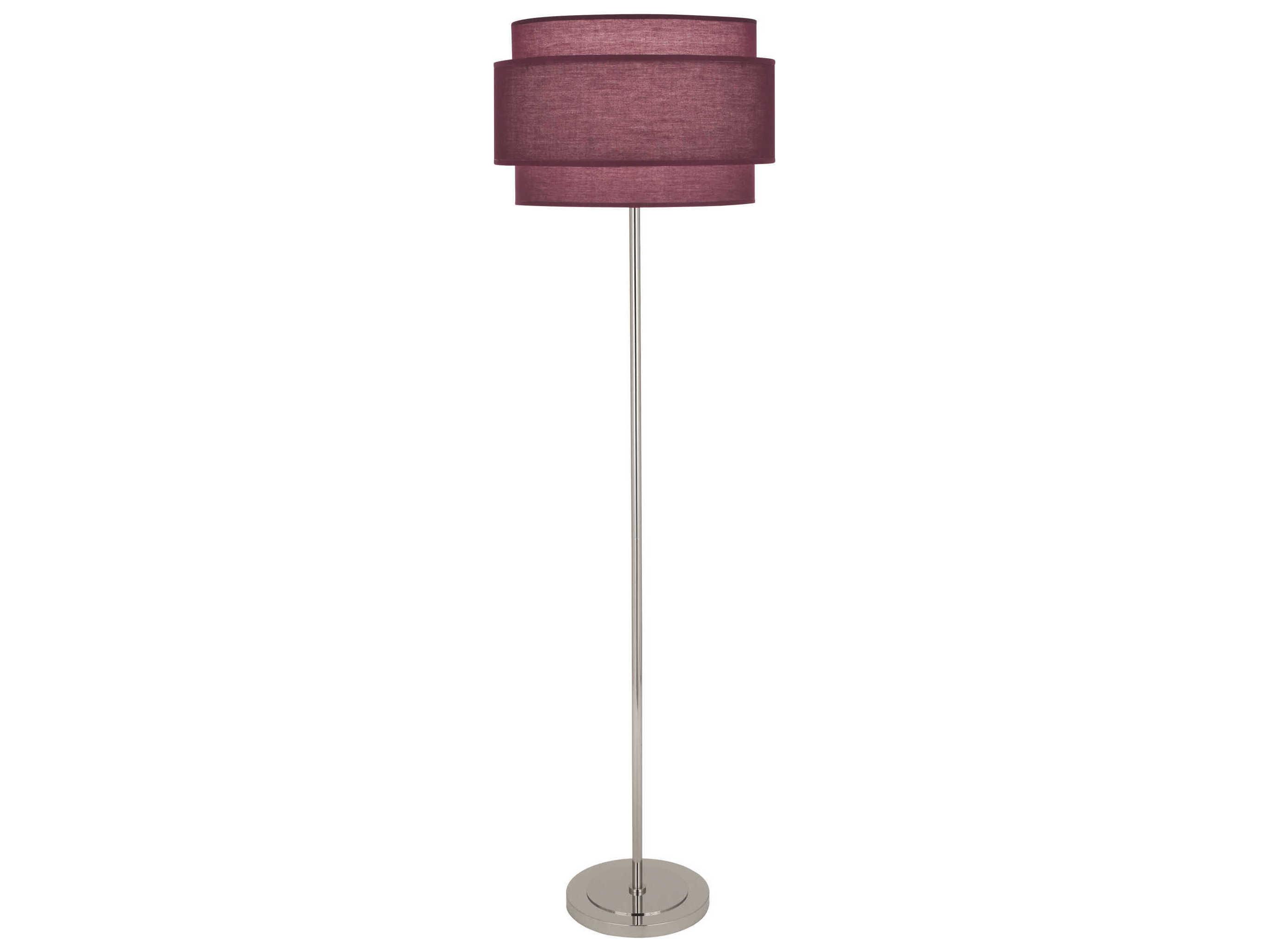 Robert Abbey Decker Purple Floor Lamp
