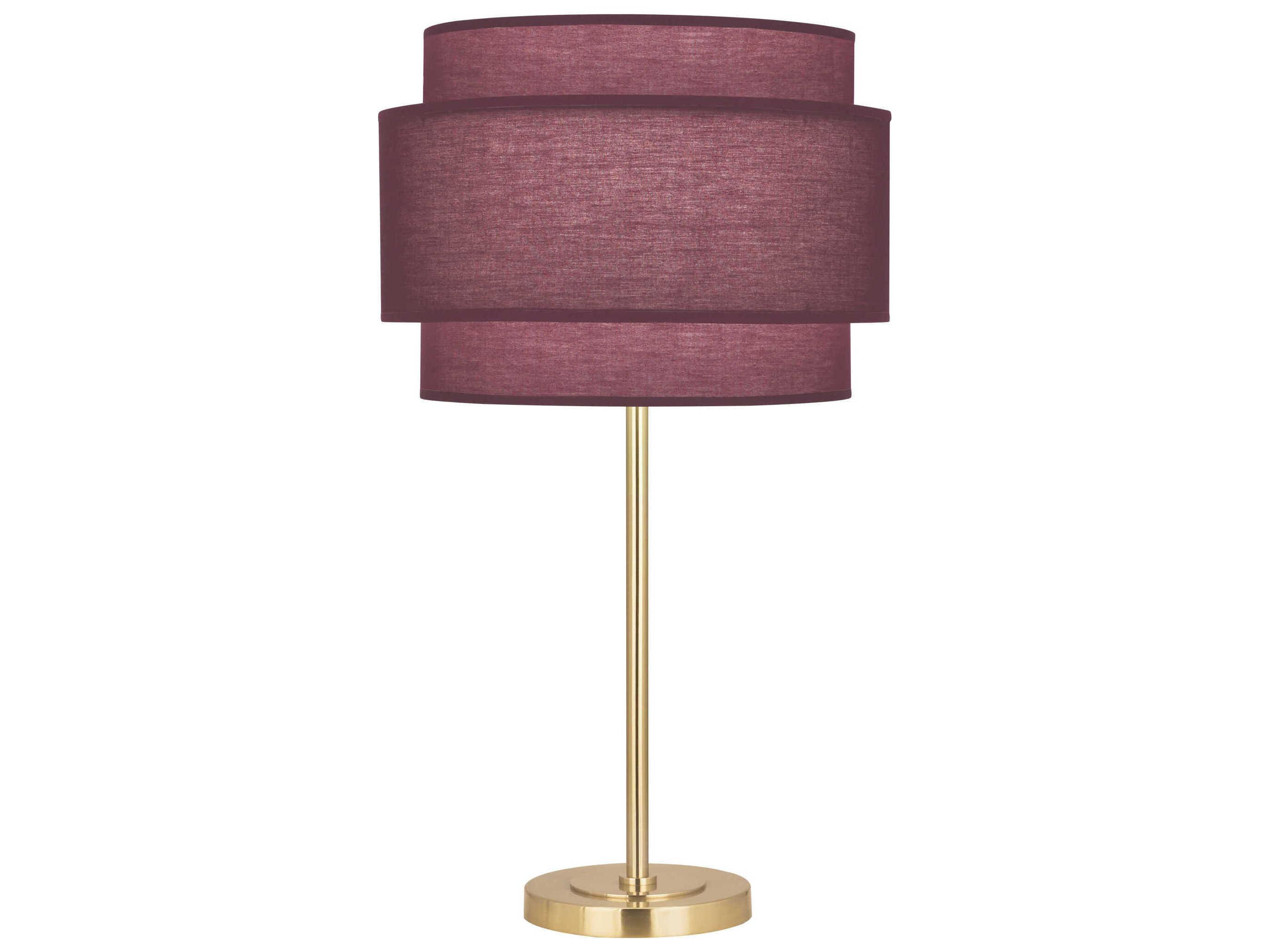 Robert Abbey Decker Purple Buffet Lamp