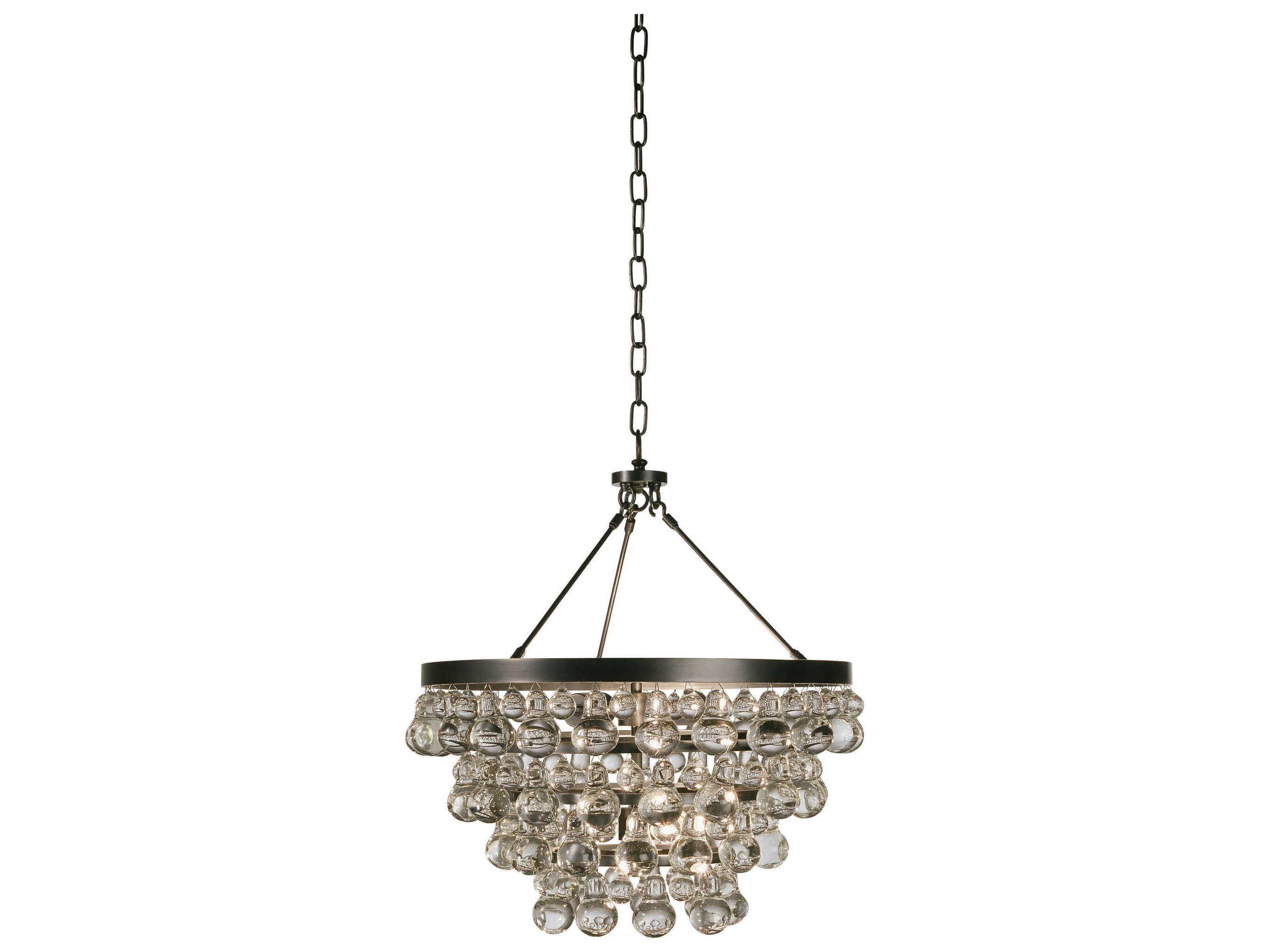 Robert Abbey Bling 4-Light Deep Patina Bronze Chandelier