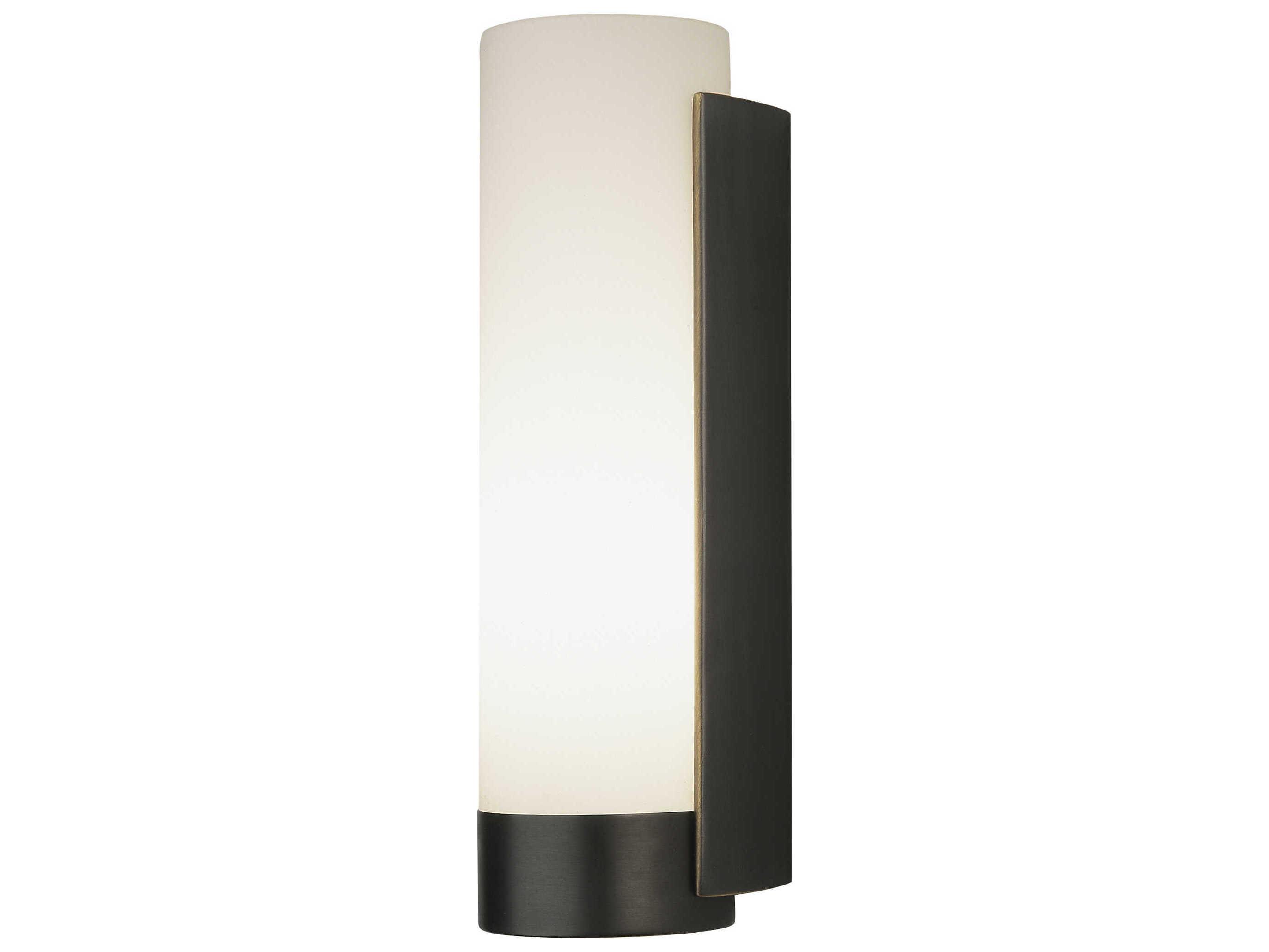 Robert Abbey Tyrone 1-Light Deep Patina Bronze Wall Sconce