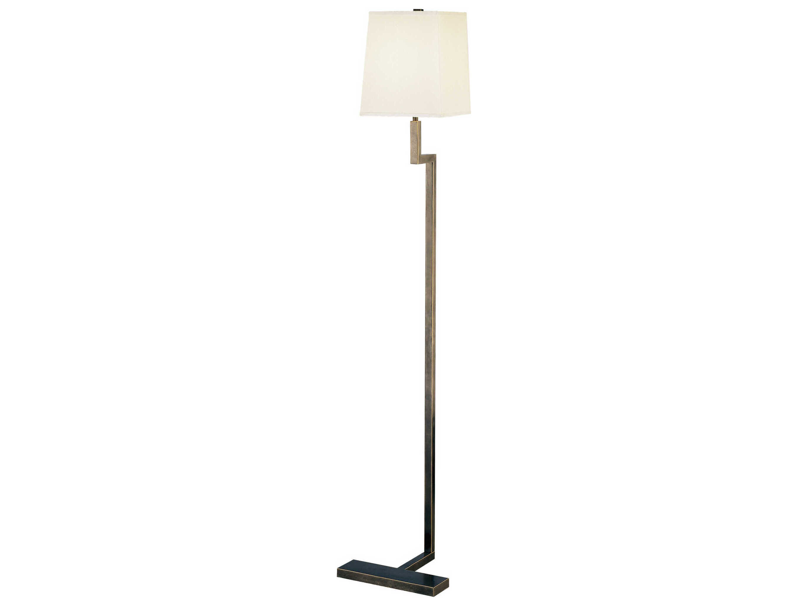 Robert Abbey Doughnut Deep Patina Bronze Floor Lamp