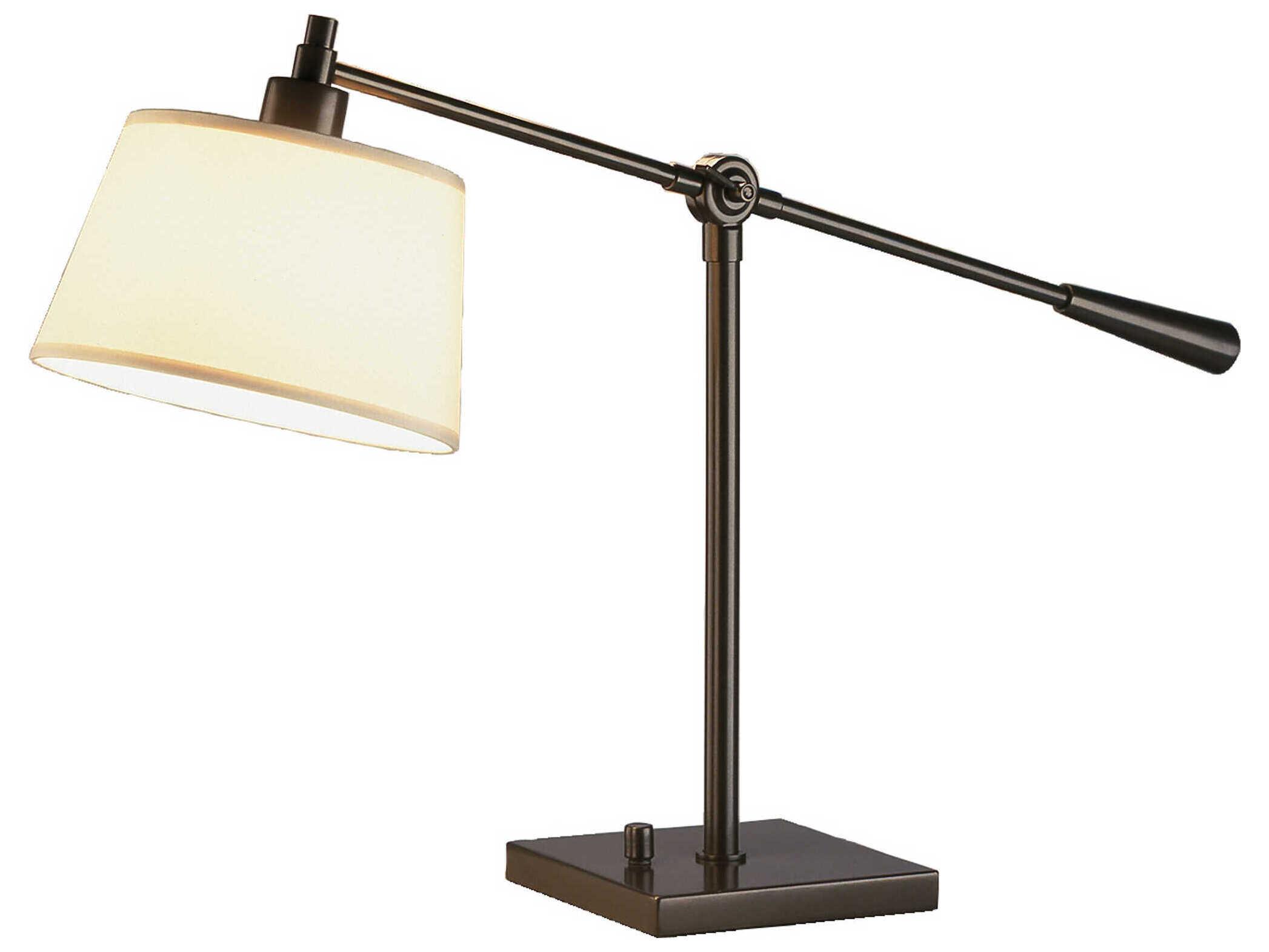 Robert Abbey Real Simple Deep Bronze Powder Coat Table Lamp