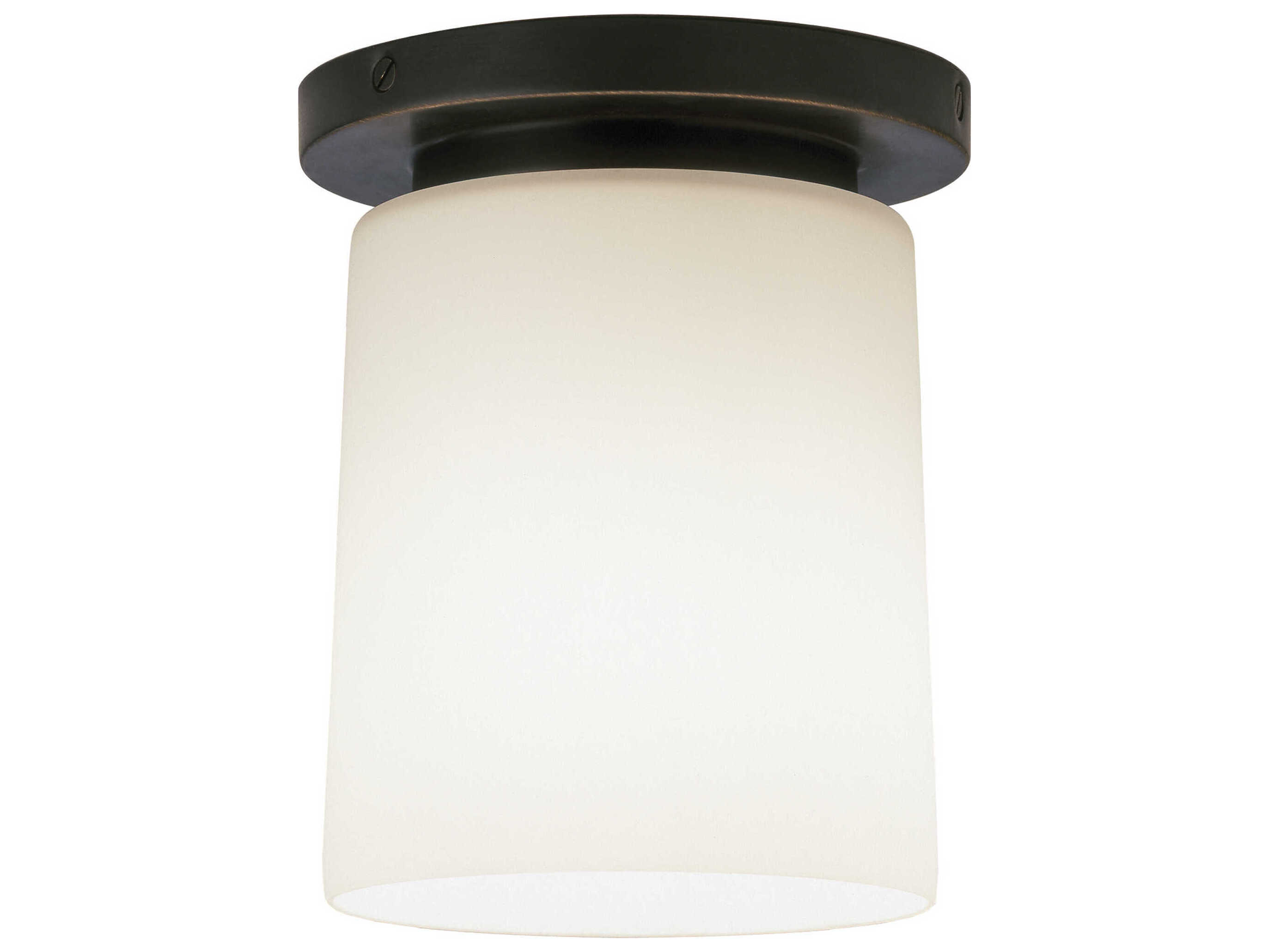 Robert Abbey Rico Espinet Nina 1-Light Deep Patina Bronze Cylinder Flush Mount