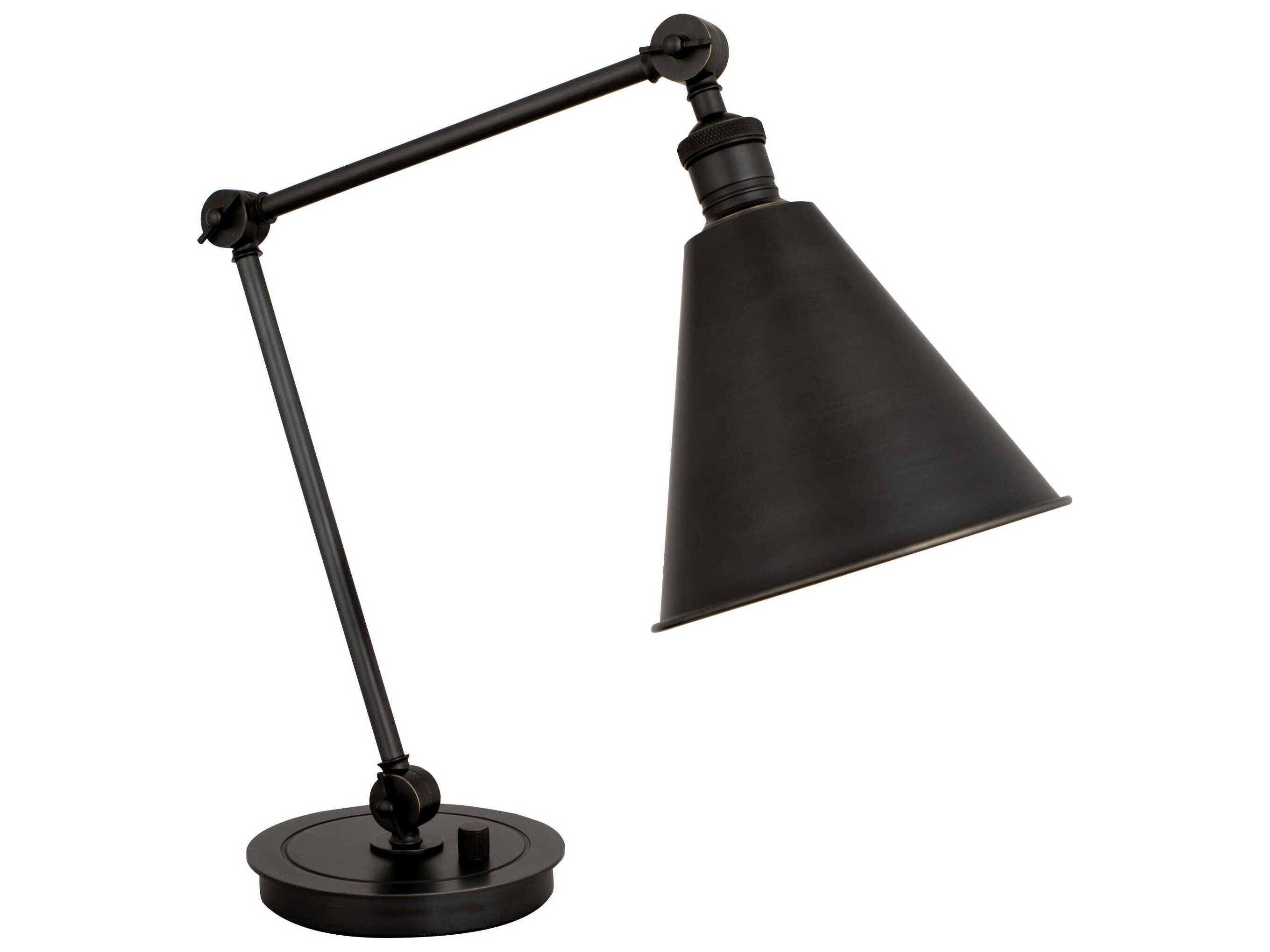 Robert Abbey Alloy Deep Patina Bronze Desk Lamp