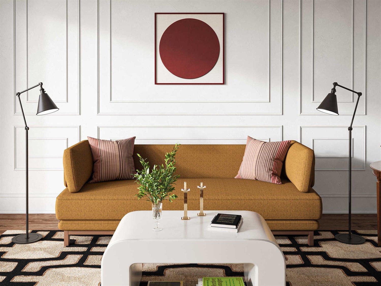 Robert Abbey Alloy Deep Patina Bronze Floor Lamp