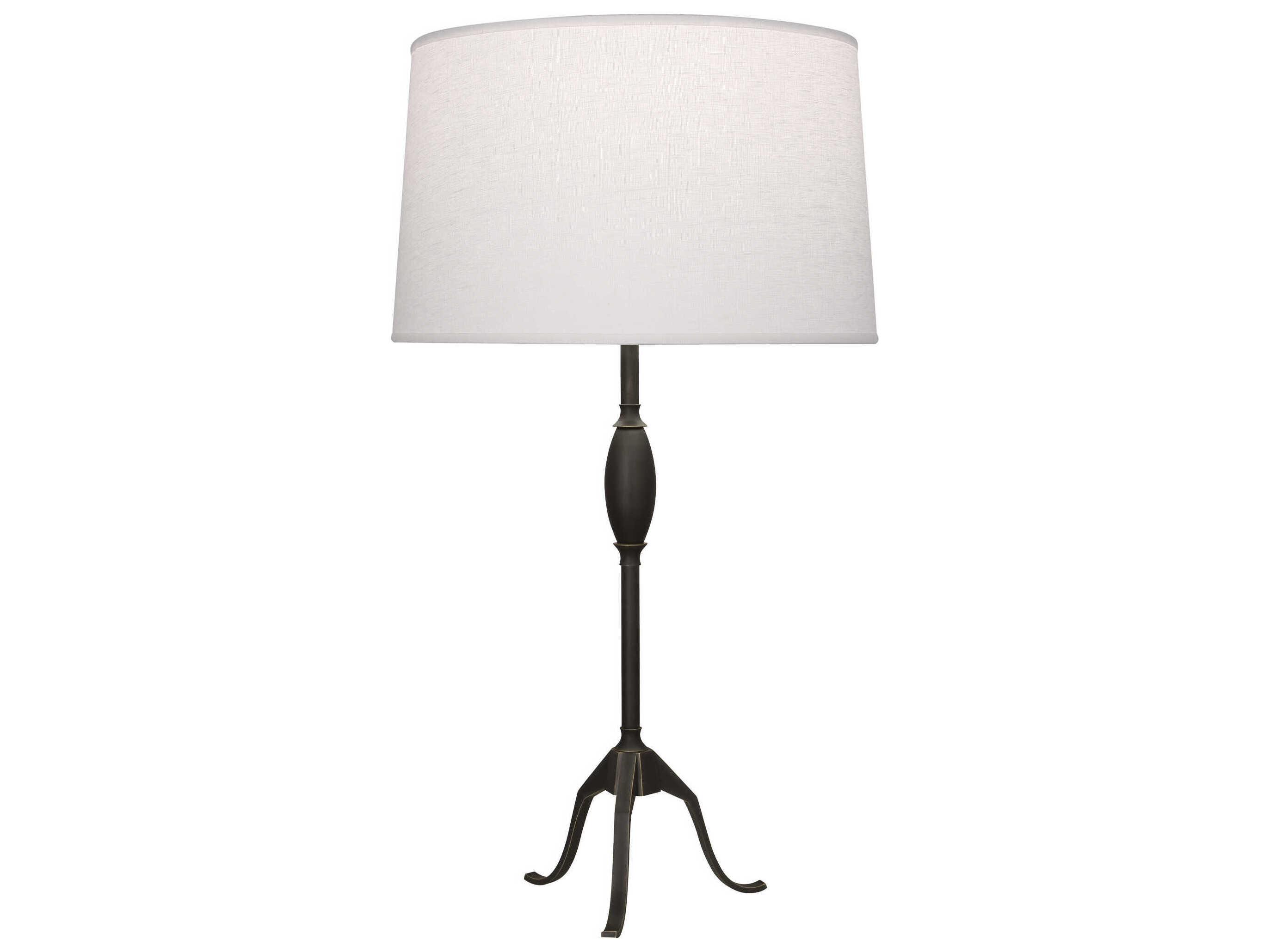 Robert Abbey Grace Deep Patina Bronze Buffet Lamp