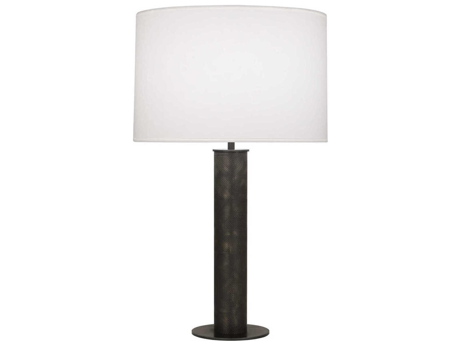 Robert Abbey Michael Berman Brut Deep Patina Bronze Buffet Lamp