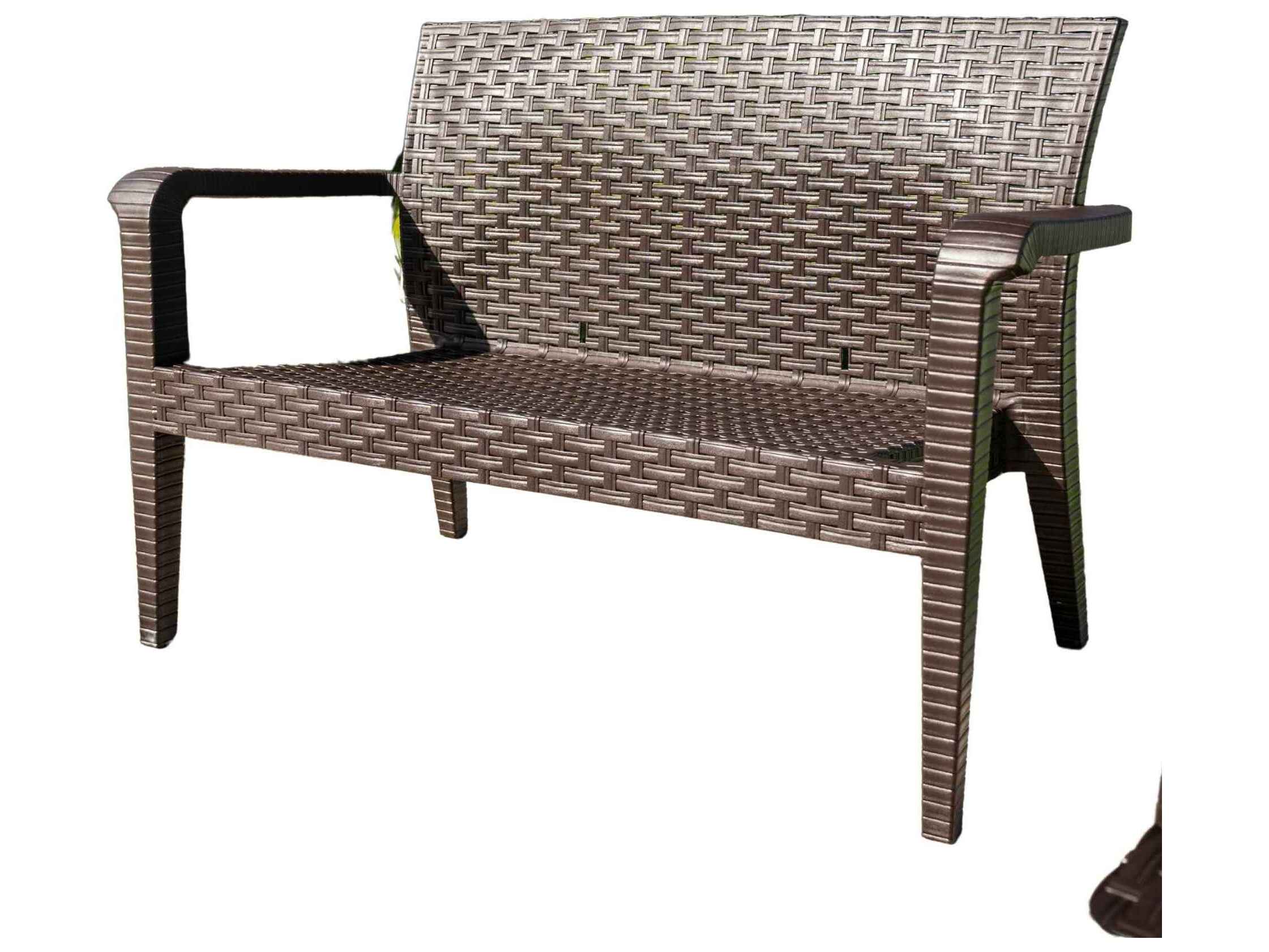 Rainbow Outdoor Alaska Brown Wicker Lounge Set