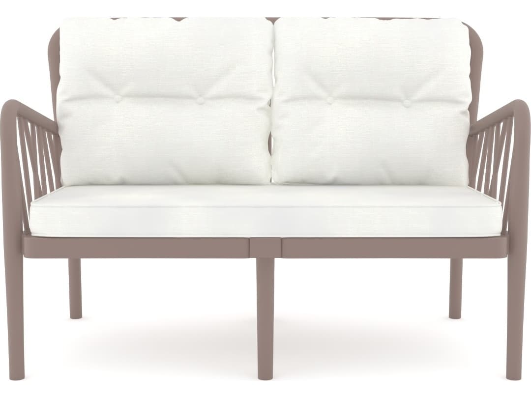 Rainbow Outdoor Gala Cappuccino 4 Piece Lounge Set with Cushion