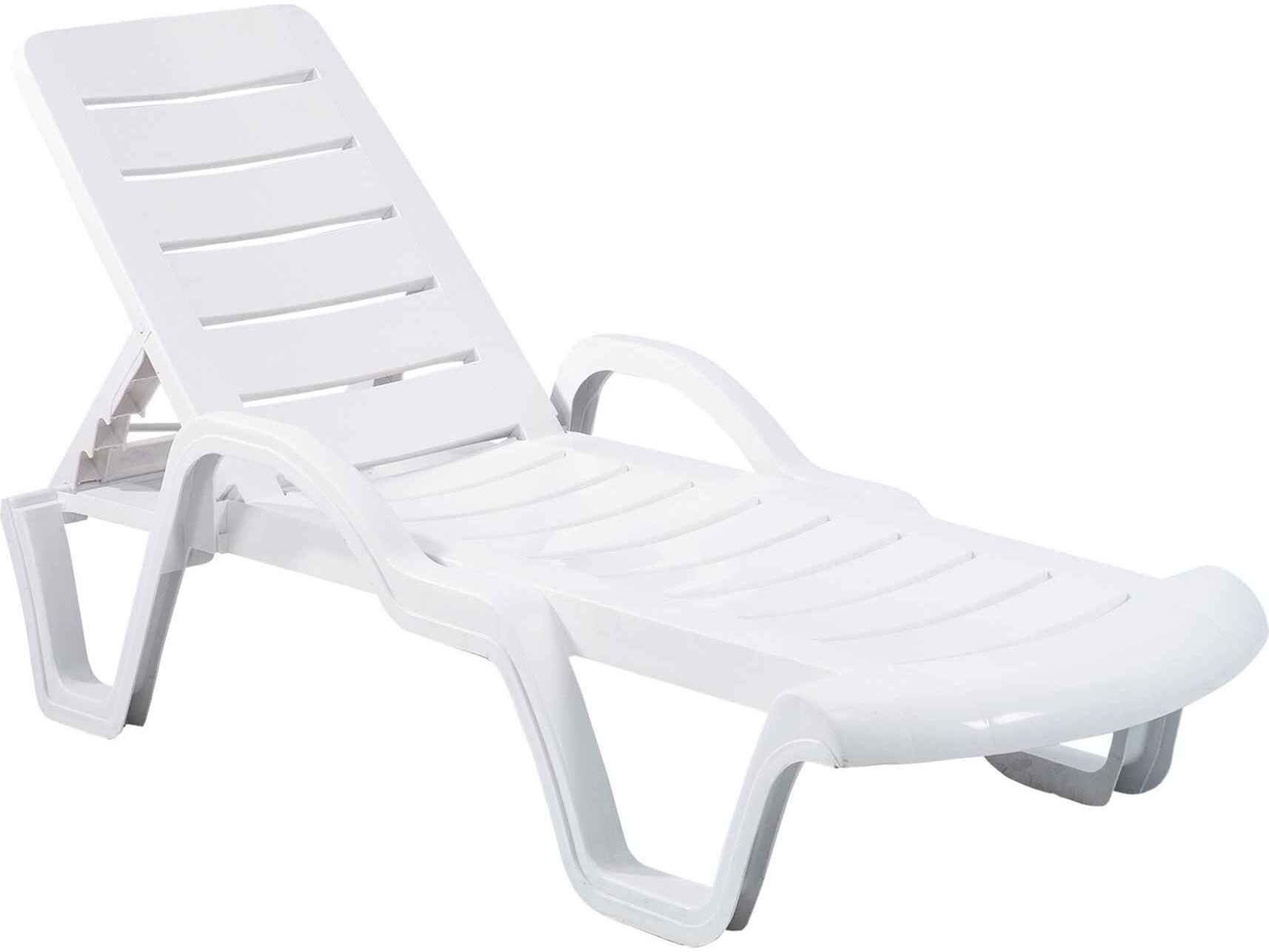 Rainbow Outdoor Lara Polypropylene Chaise Lounge