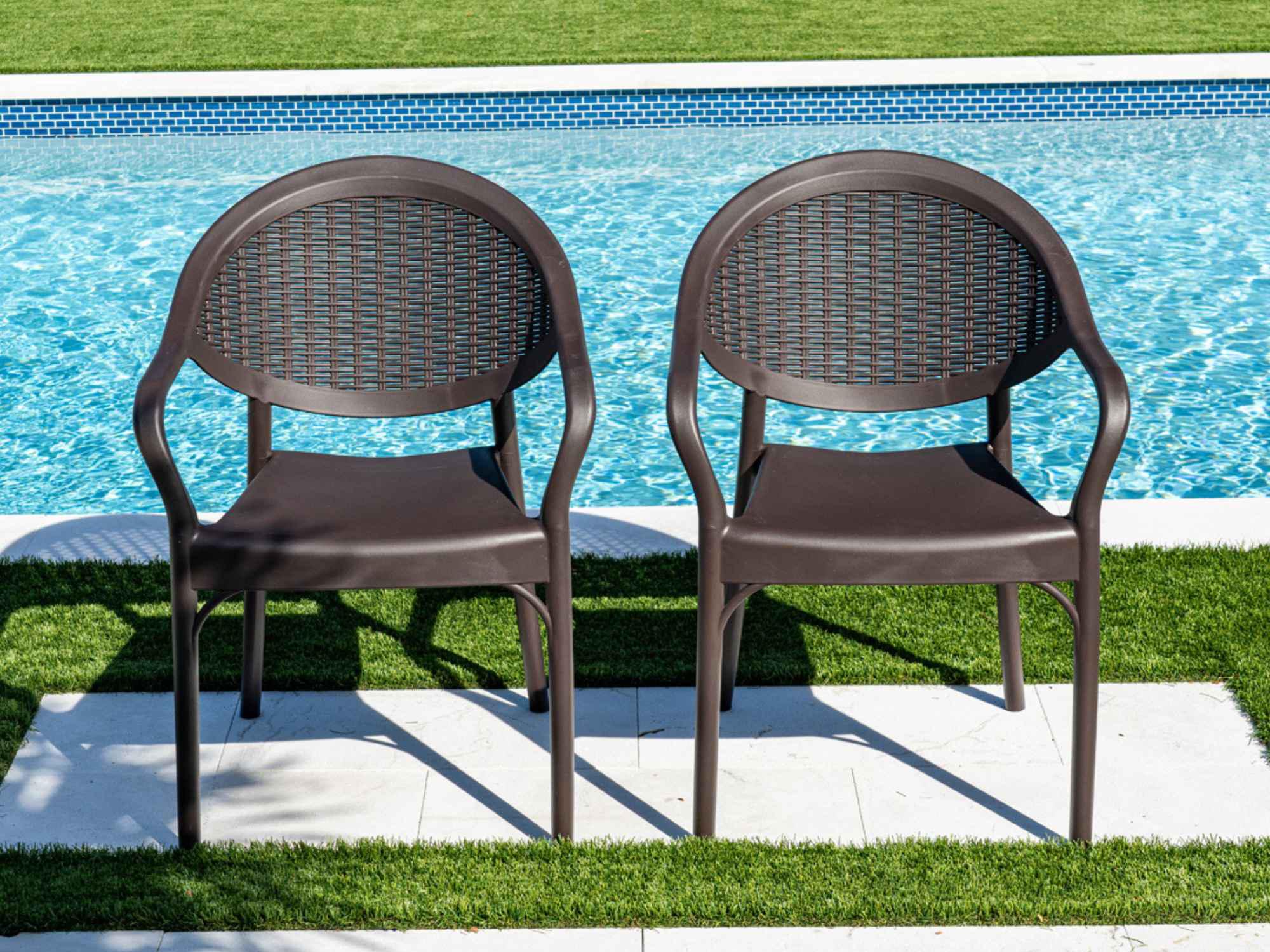 Rainbow Outdoor Mona Polypropylene Dining Chair