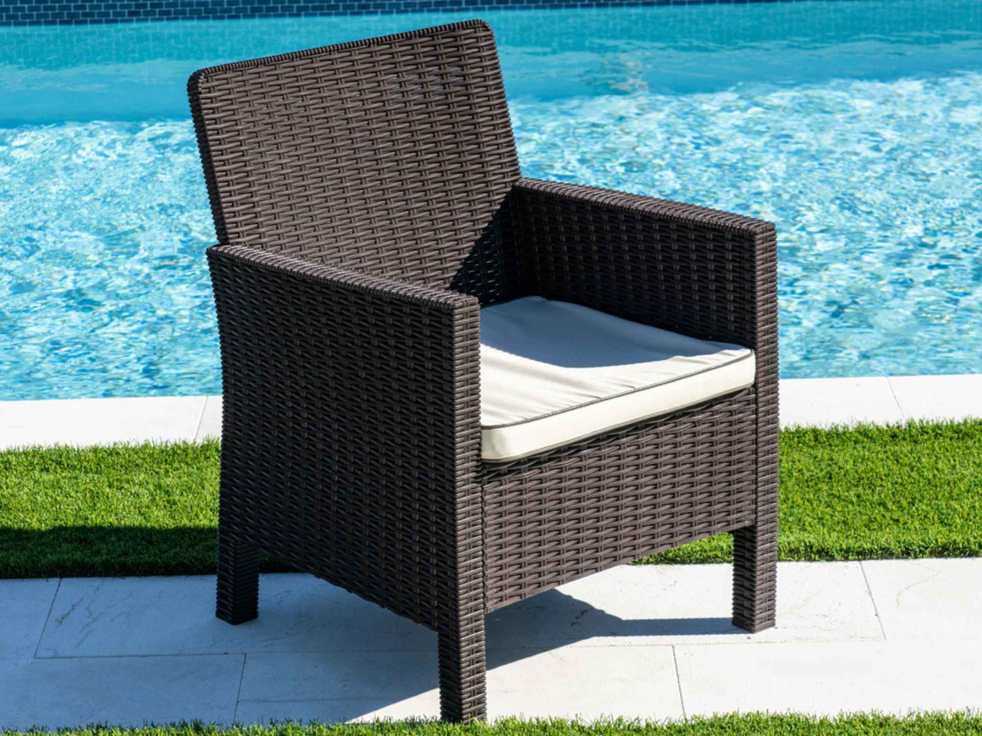 Rainbow Outdoor Nova Wicker Cushion Lounge Chair