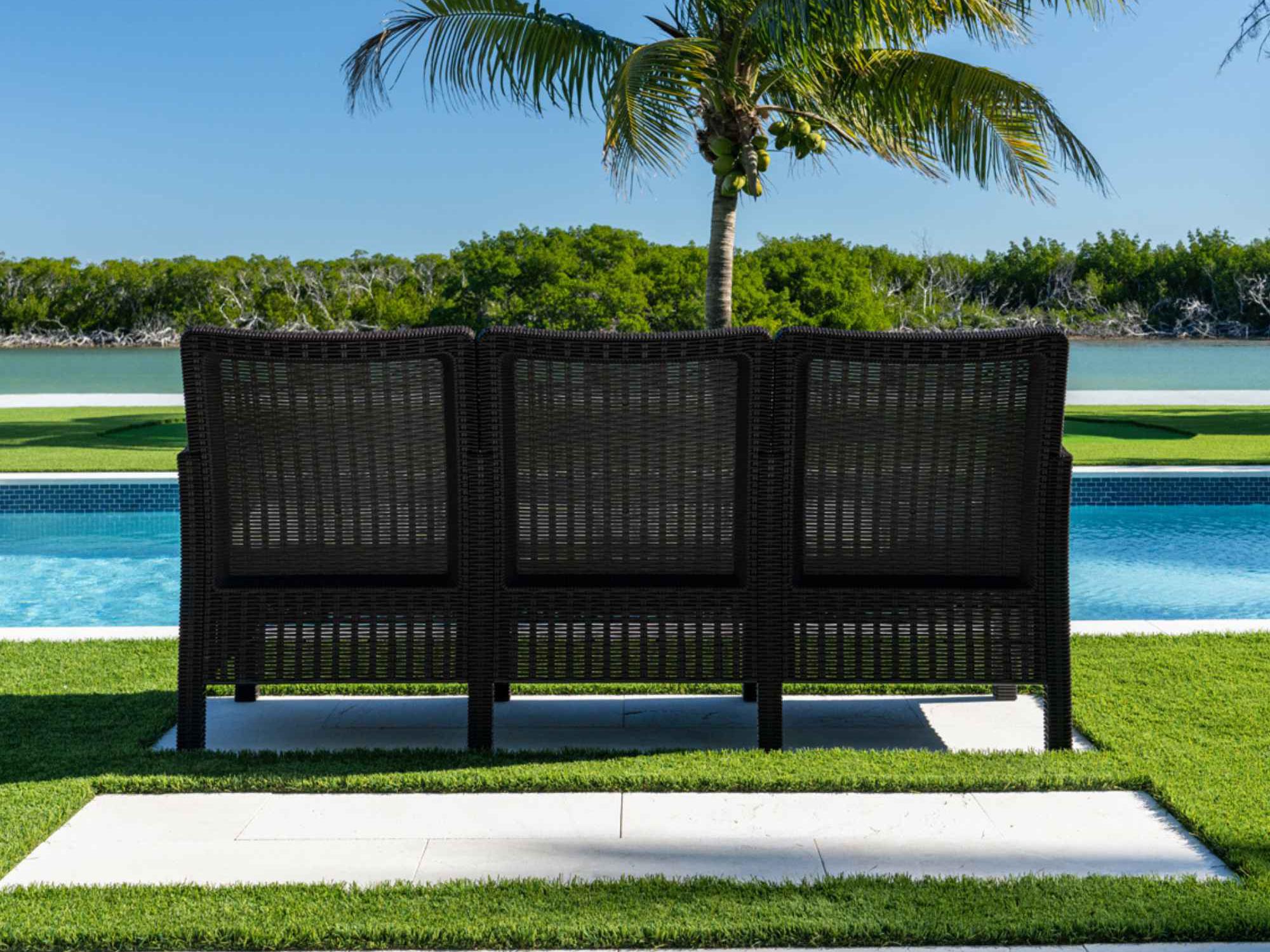 Rainbow Outdoor Nova Wicker Cushion Sofa