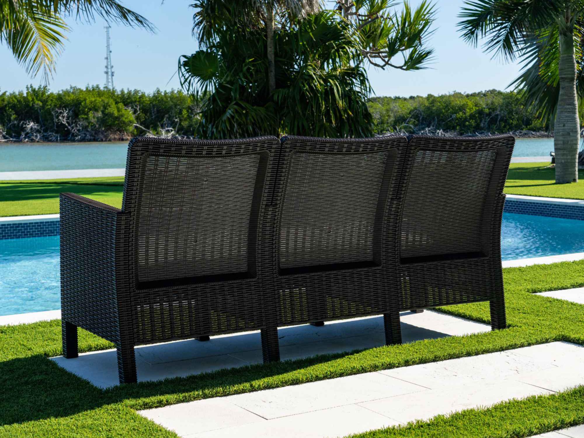 Rainbow Outdoor Nova Wicker Cushion Sofa