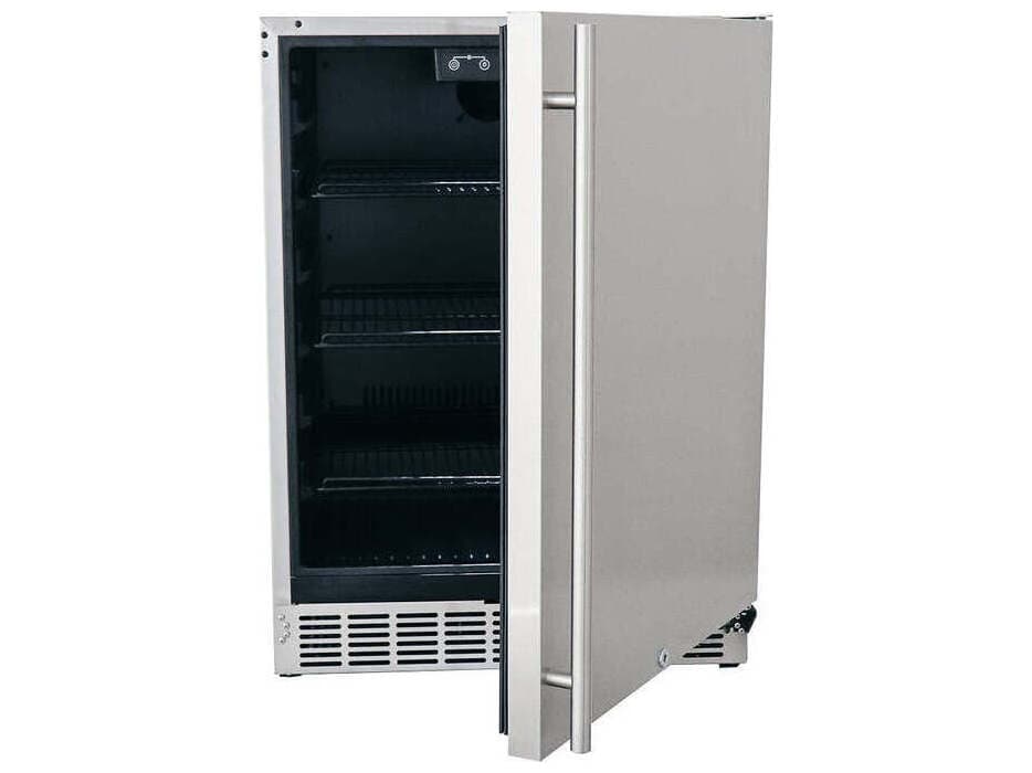 RCS Grills Stainless UL Rated Refrigerator