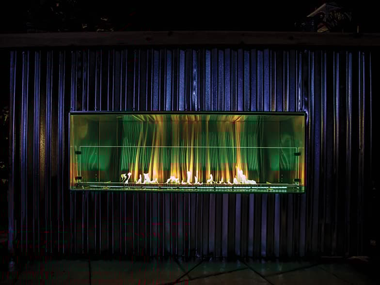 RCS 60 Cedar Creek Outdoor Gas Fireplace